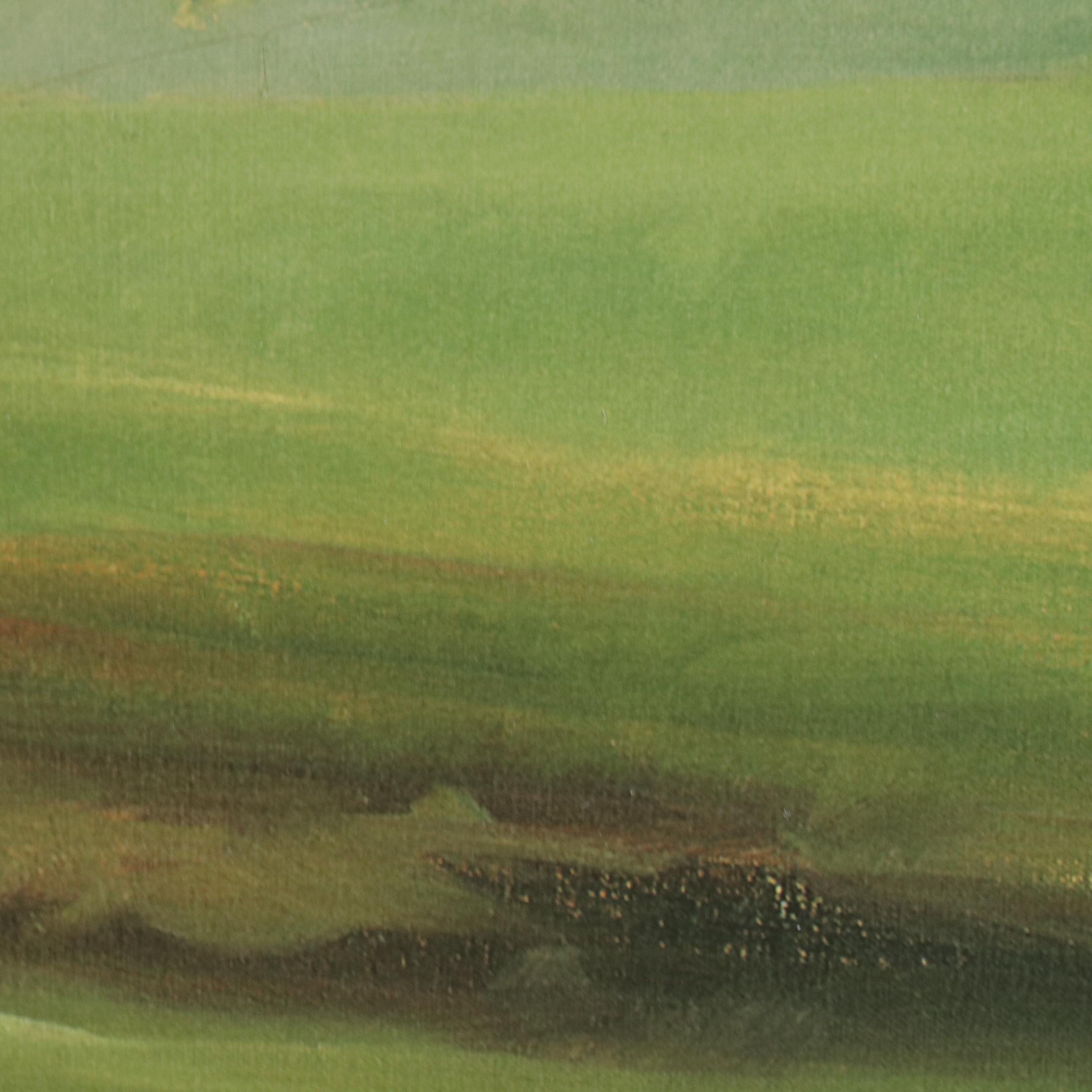 Offset Lithograph of Landscape with Tree, 21st Century