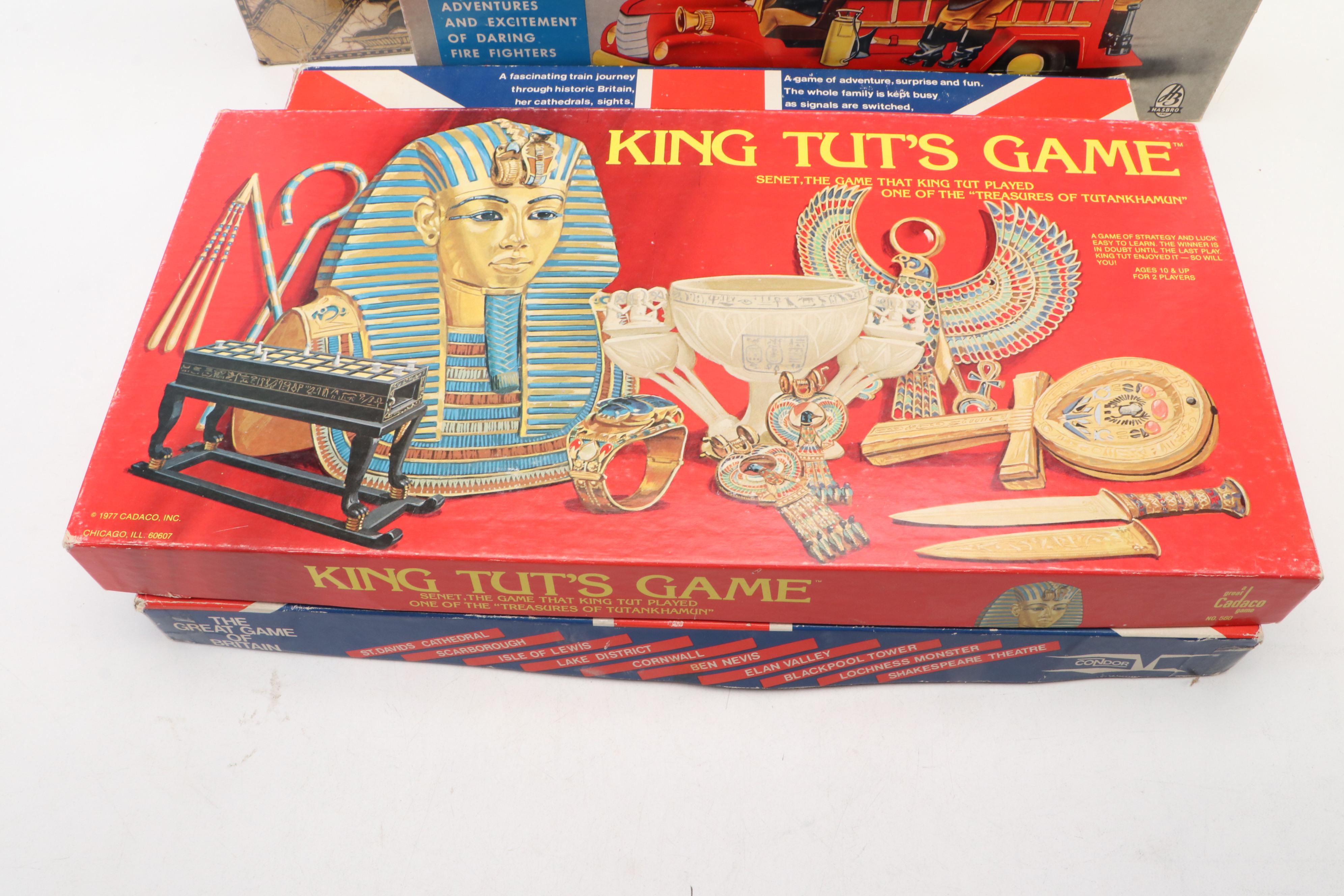 "Wadjet", "Fire Chief", "Sphinx", and More Board Games