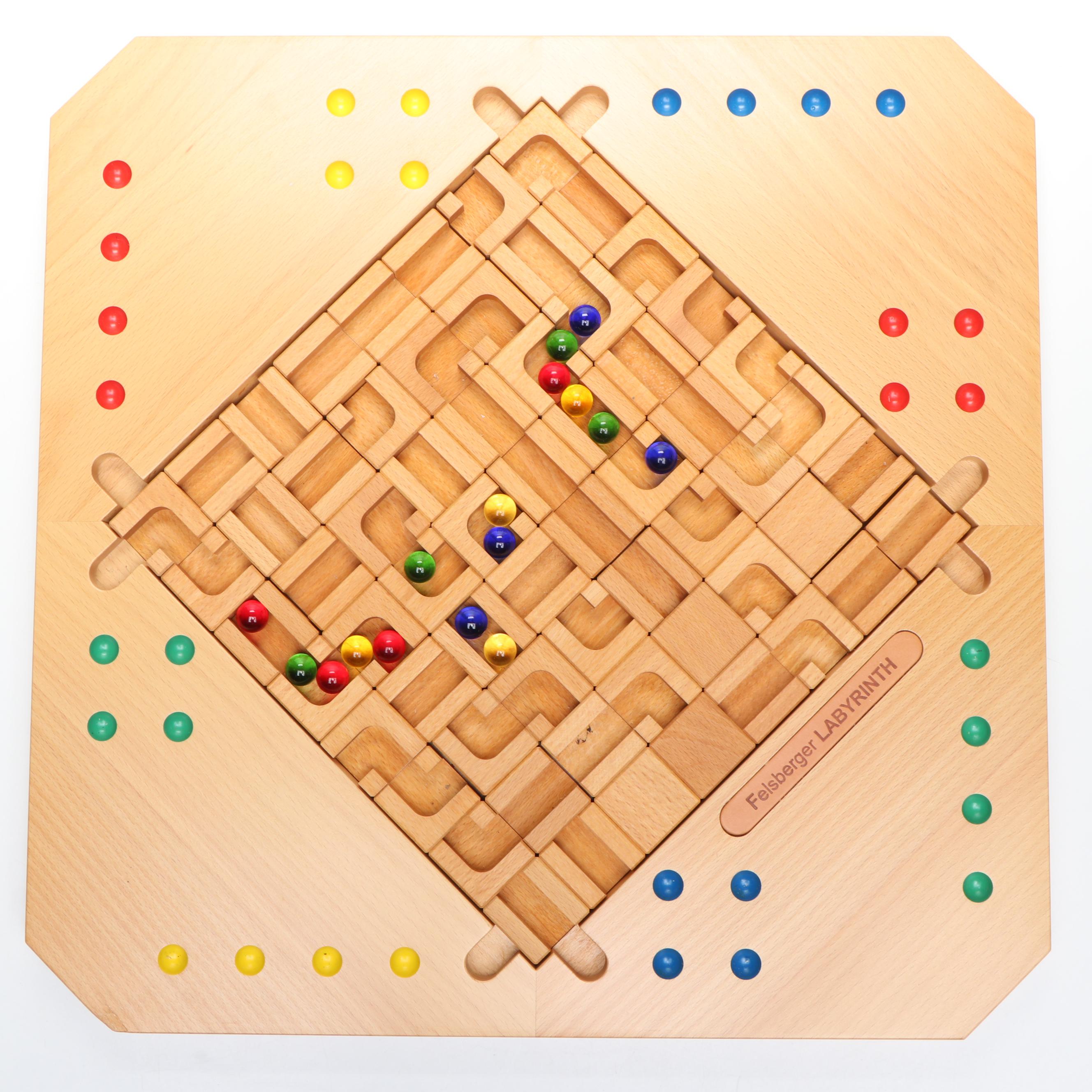 Wood Felsberger Labyrinth Game Set