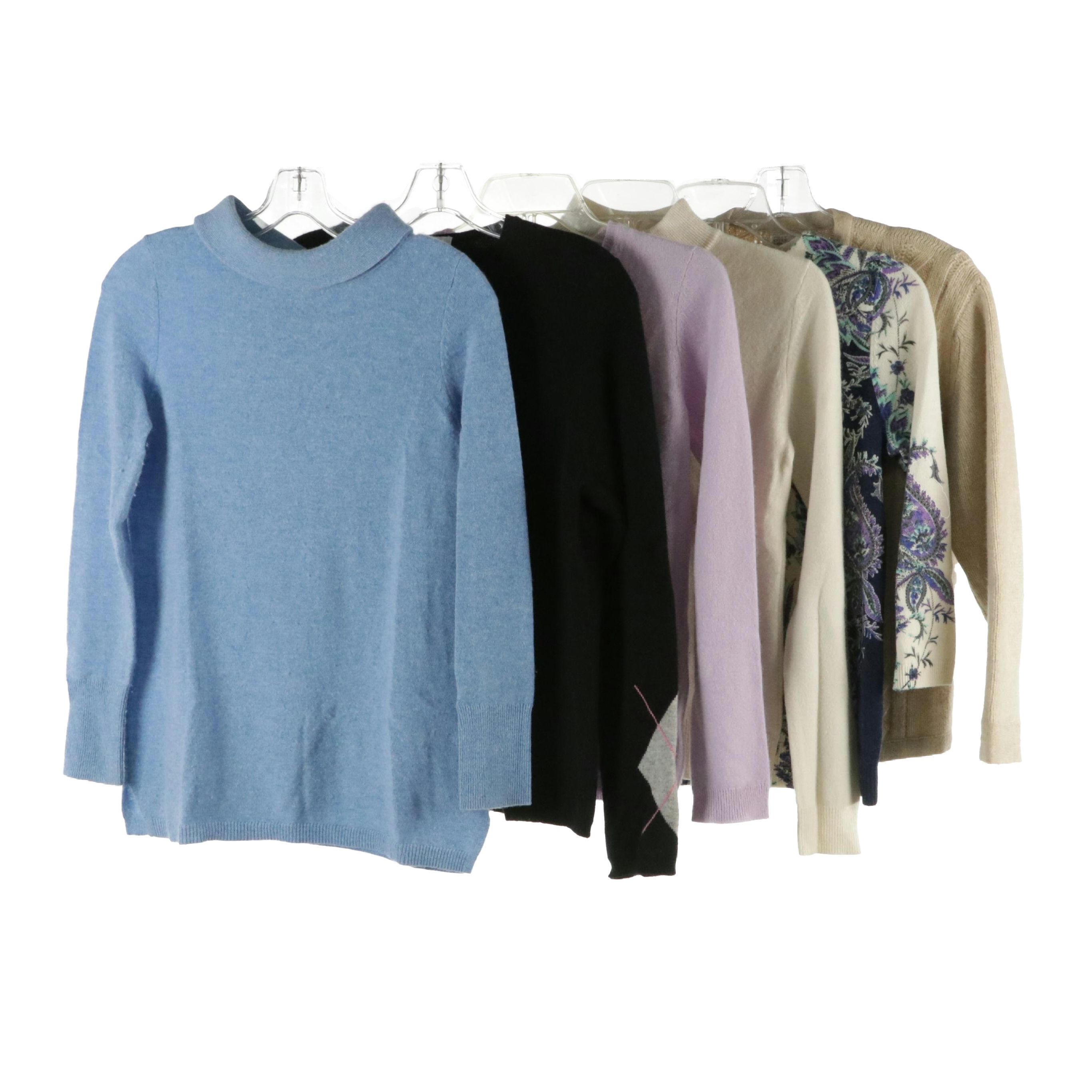 Charter Club, Talbots, and More Cashmere Knit Sweaters and Cardigan