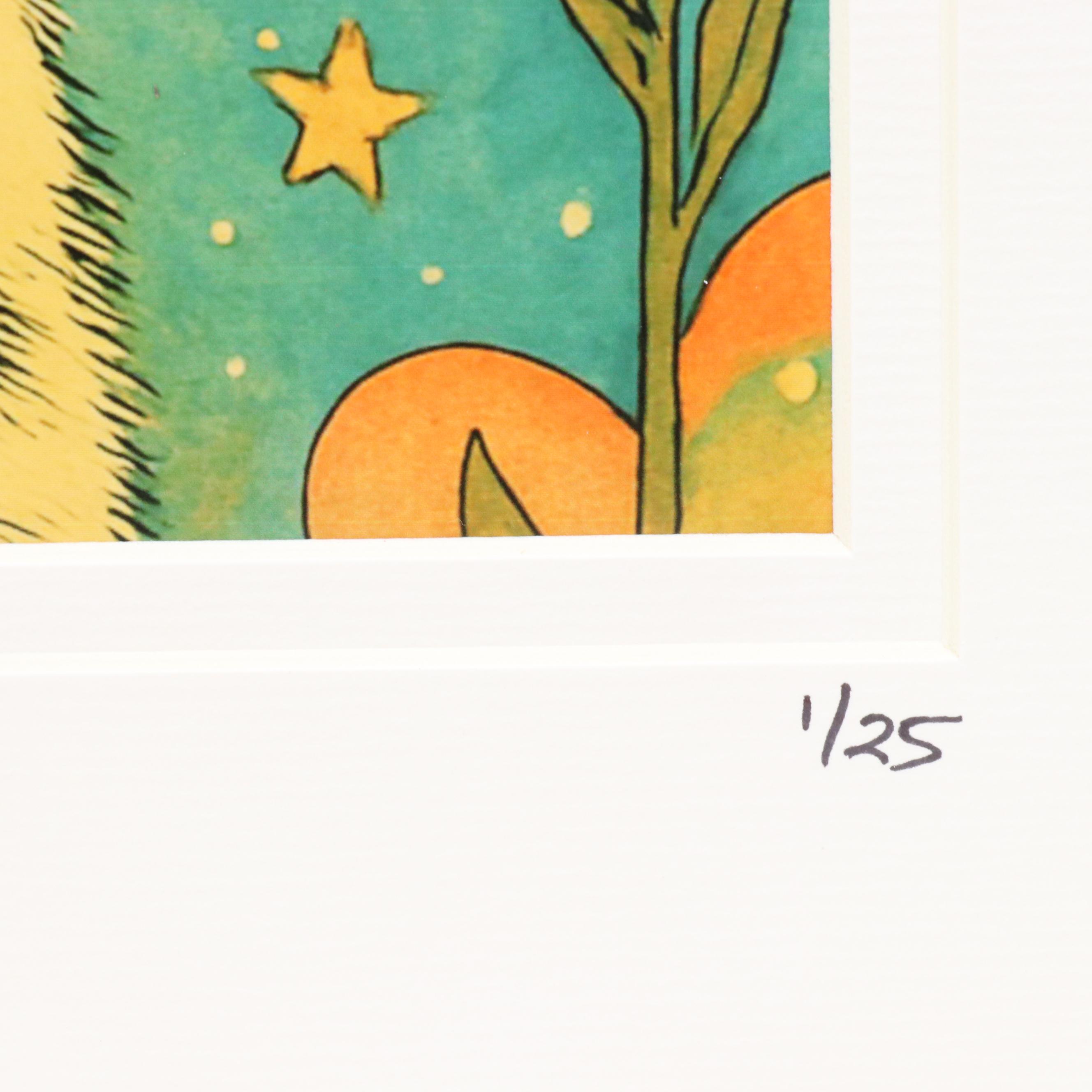 Cat Giclée on Paper "Blossom," 2025