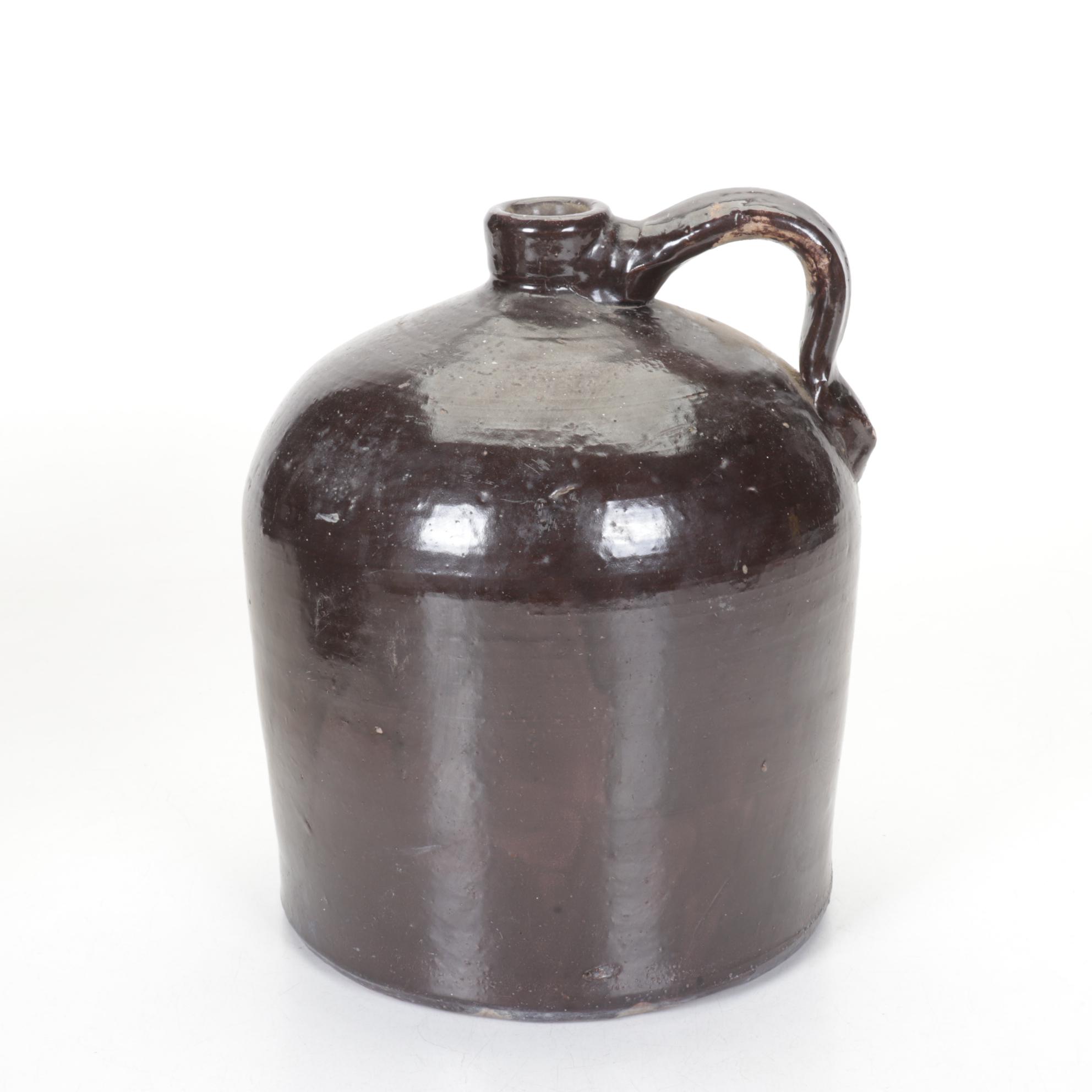 Salt Glazed Stoneware Jugs, Late 19th/Early 20th C.