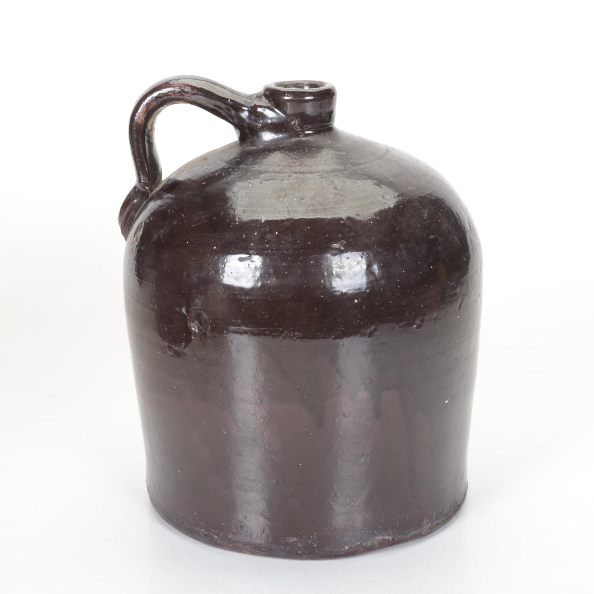 Salt Glazed Stoneware Jugs, Late 19th/Early 20th C.