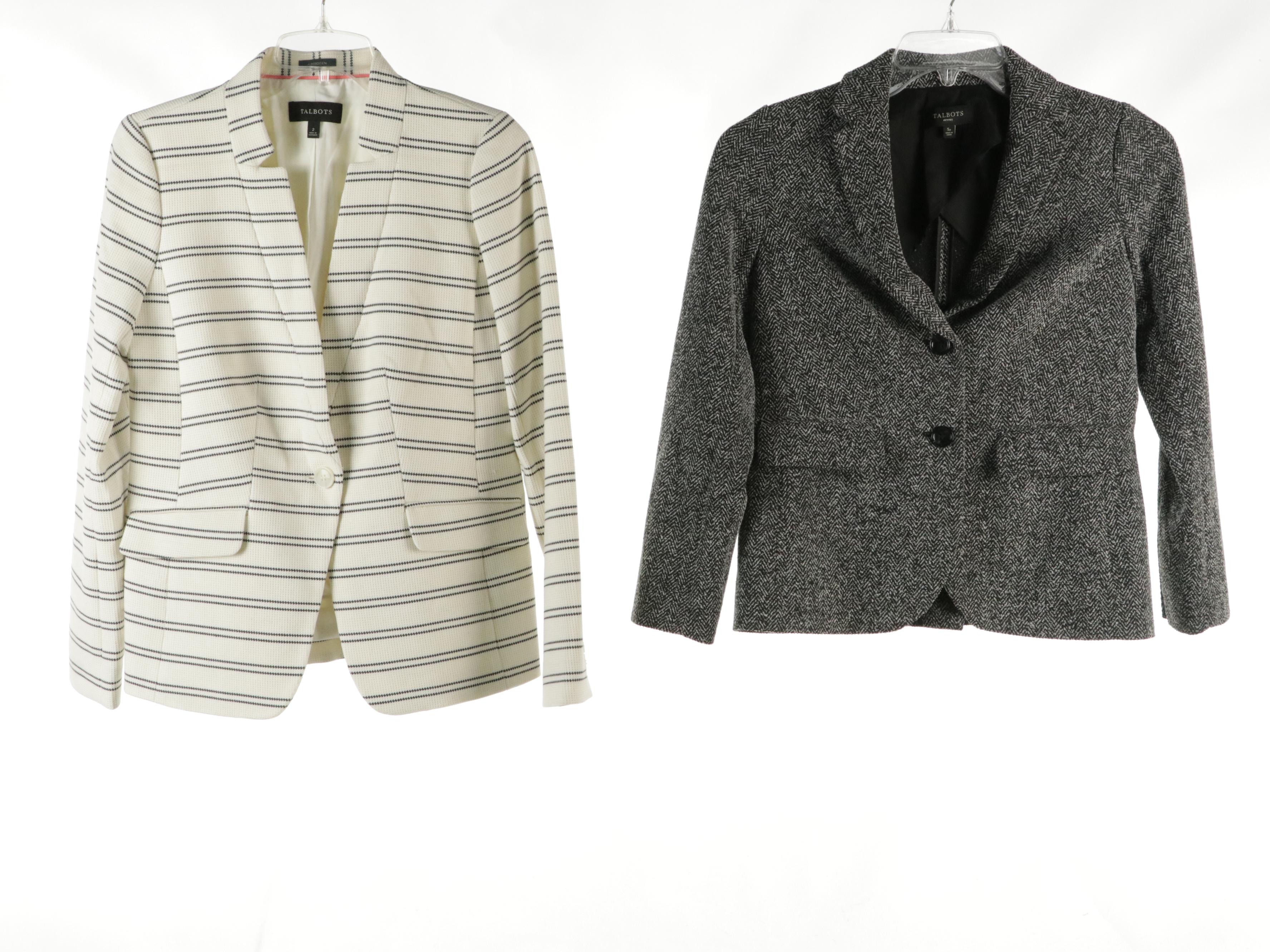 Jones New York and Talbots Statement Blazers and Knit Sweater