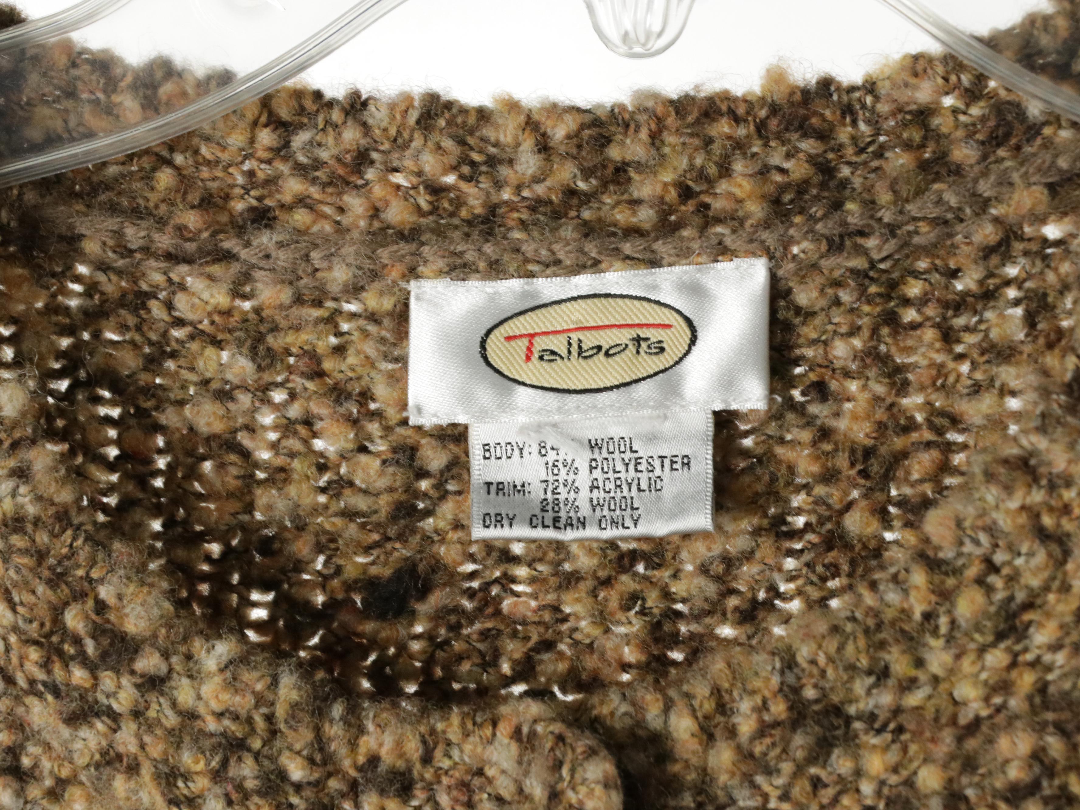 Jones New York and Talbots Statement Blazers and Knit Sweater