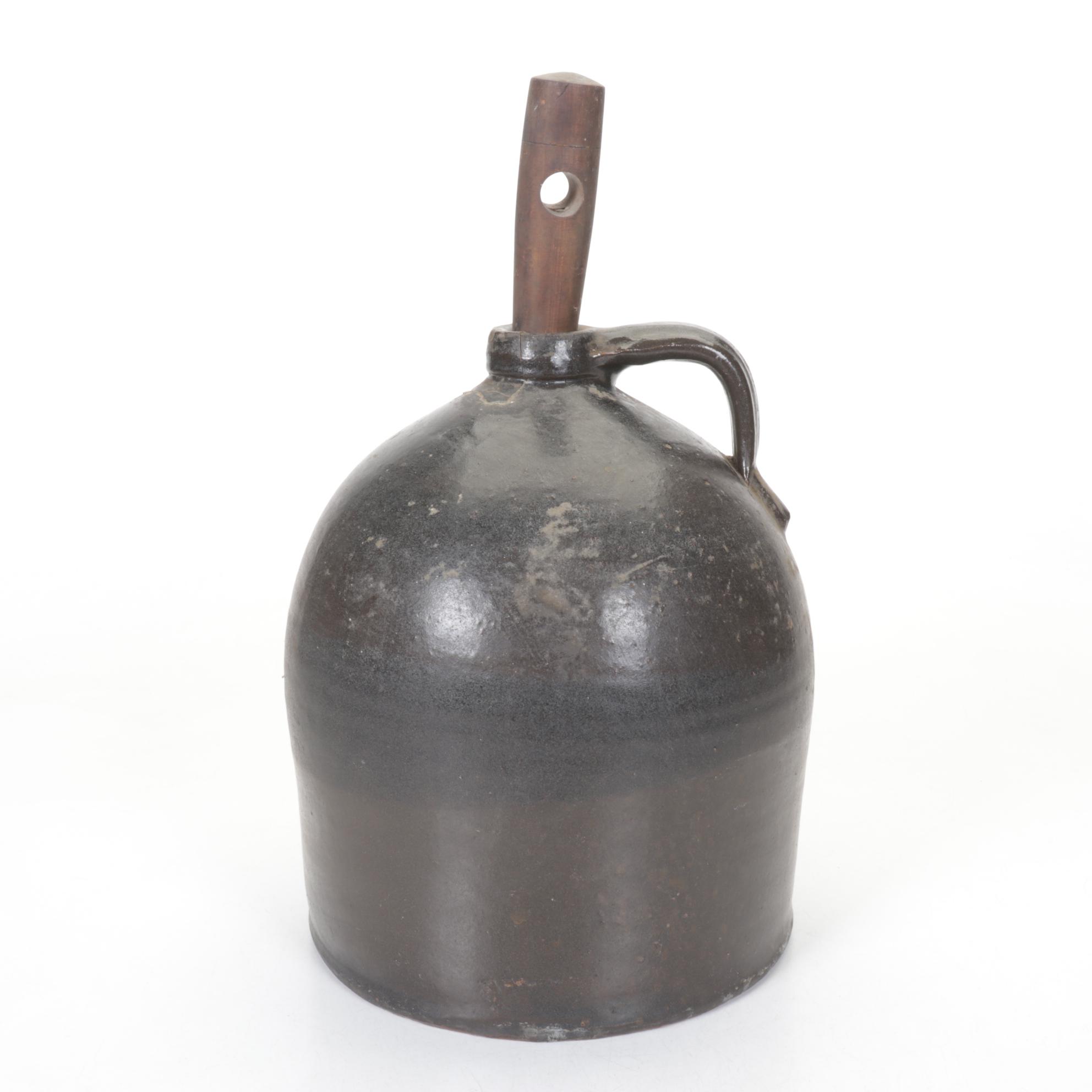 Salt Glazed Stoneware Jugs, Late 19th/Early 20th C.