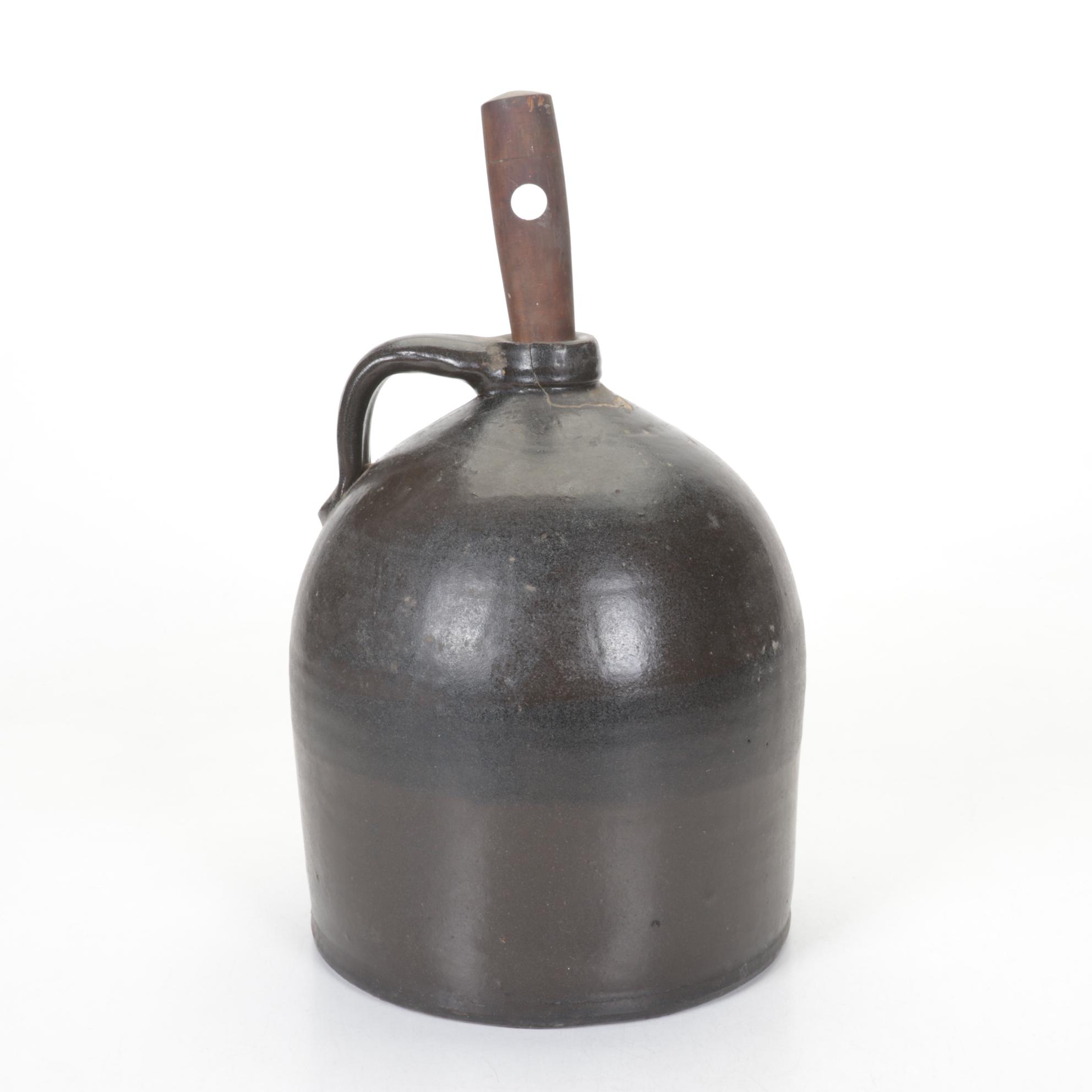 Salt Glazed Stoneware Jugs, Late 19th/Early 20th C.