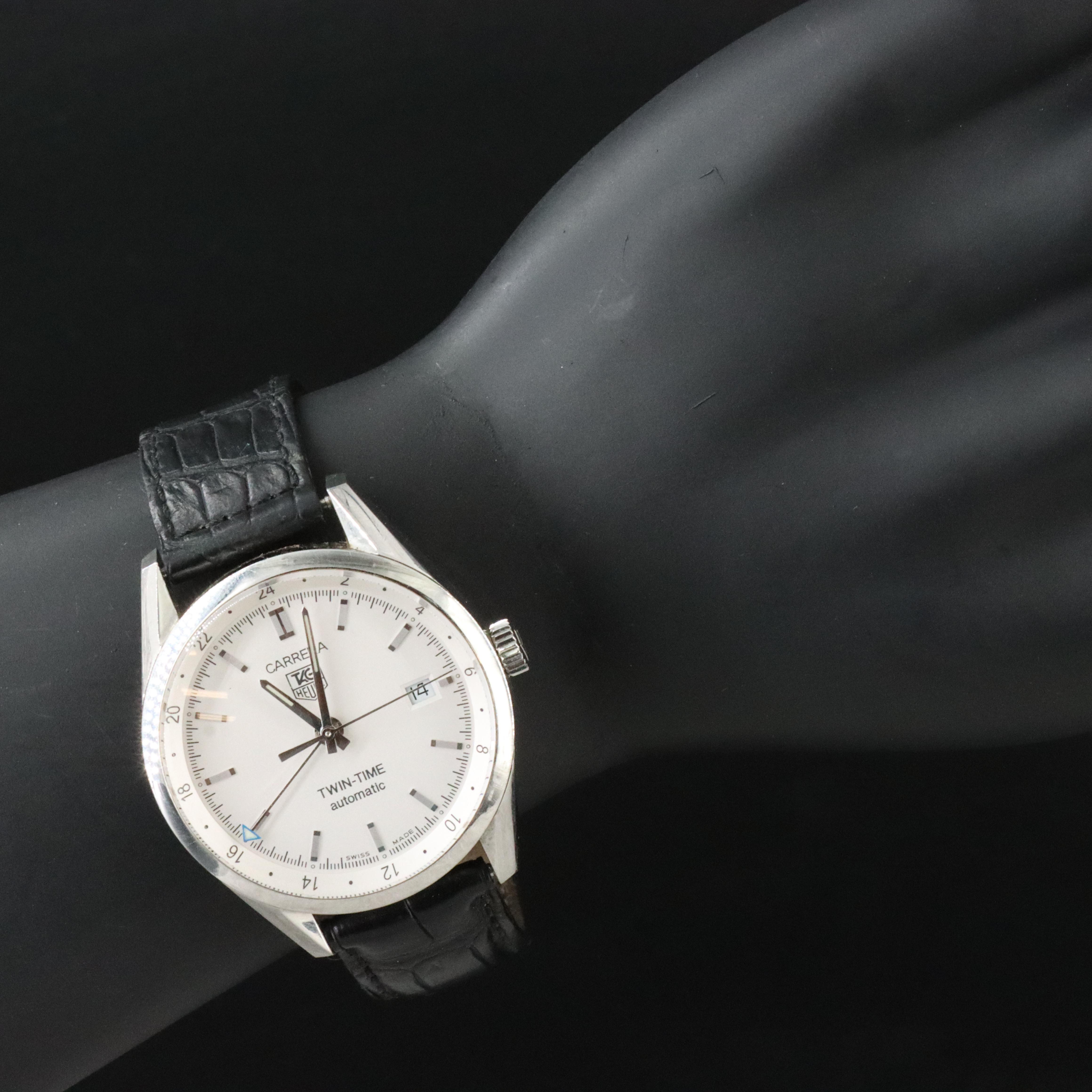 TAG Heuer Carerra Twin Time WV2116 Automatic Watch