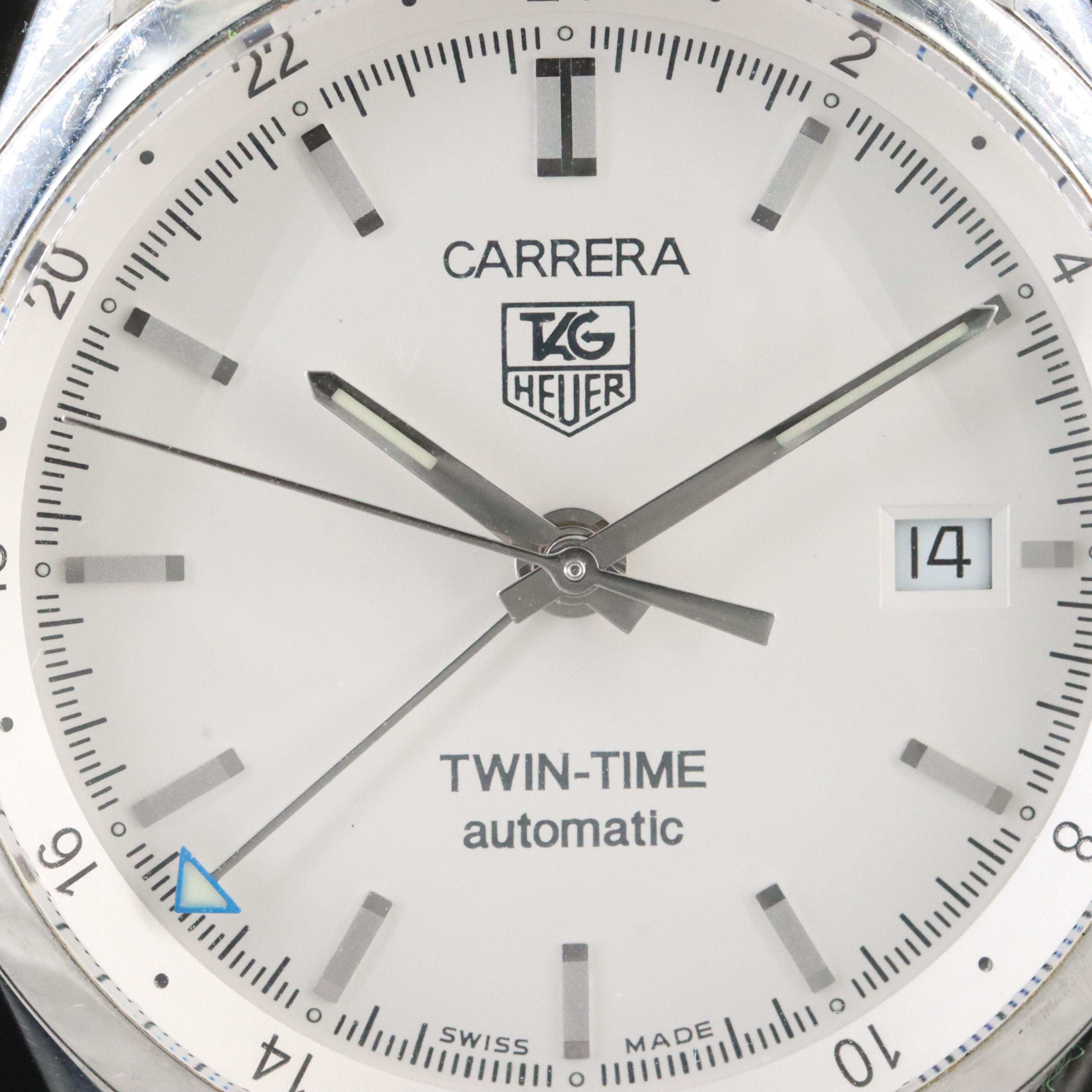 TAG Heuer Carerra Twin Time WV2116 Automatic Watch