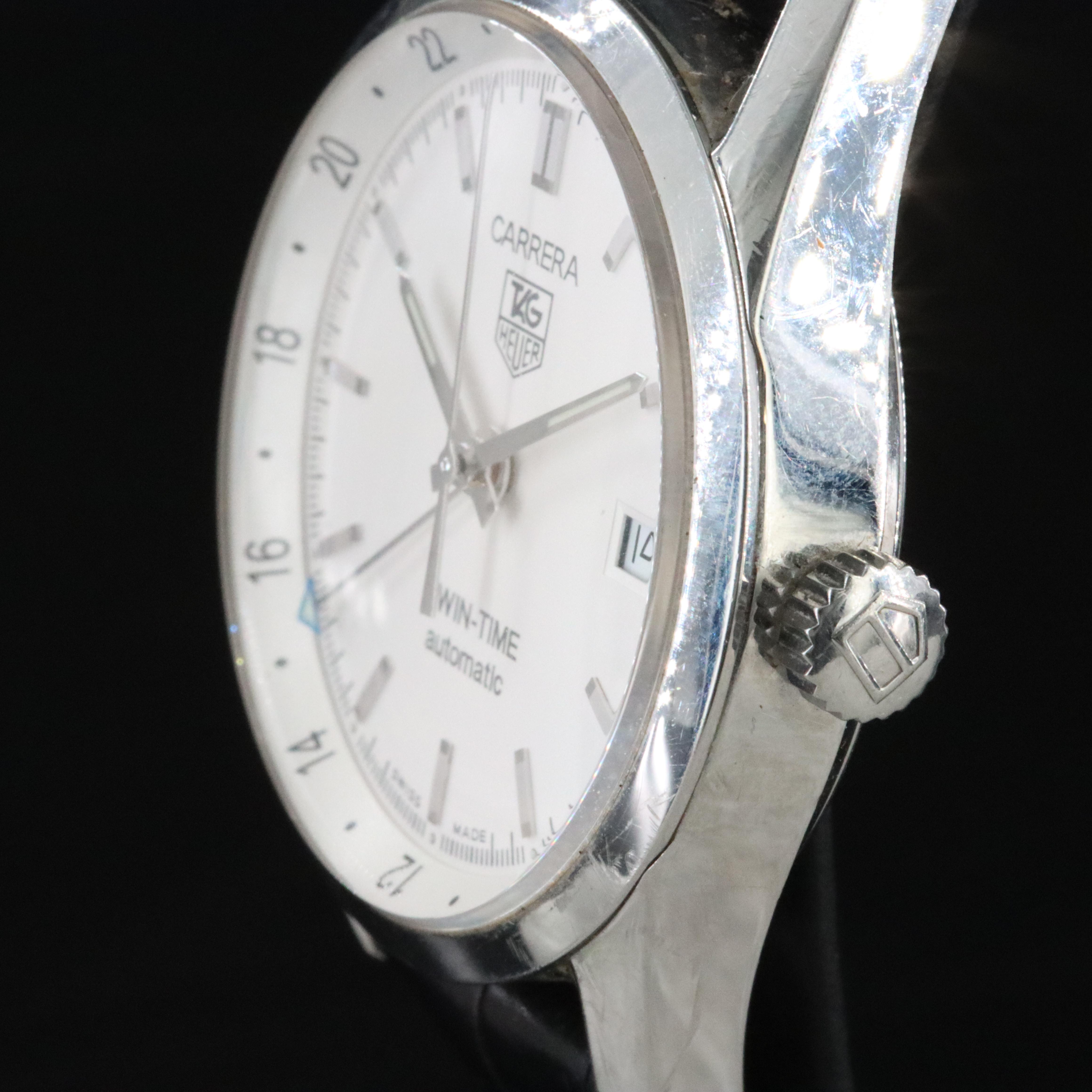 TAG Heuer Carerra Twin Time WV2116 Automatic Watch