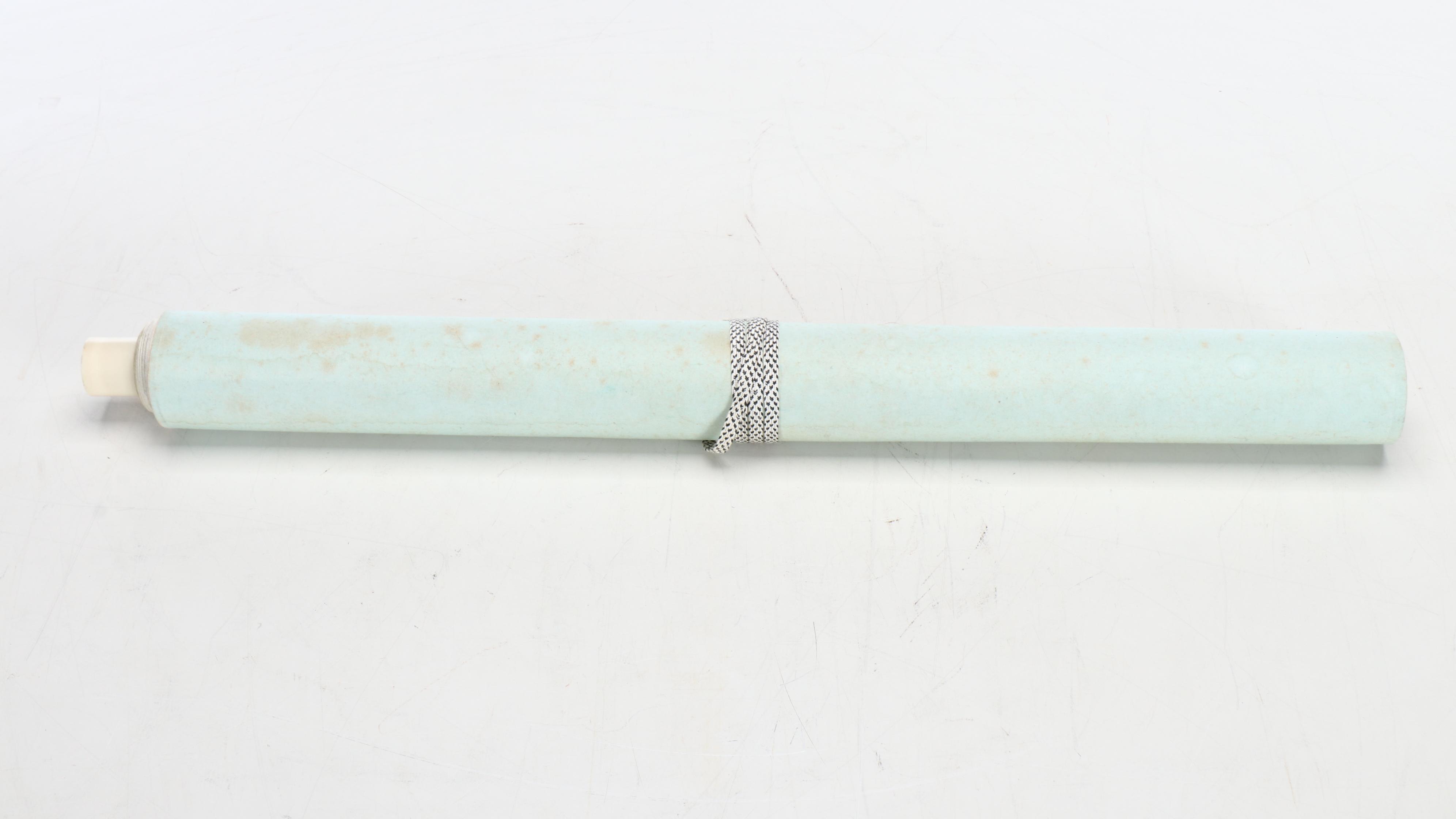 Chinese Hanging Scroll Ink Landscape Painting of Mountains and Fishing Boat