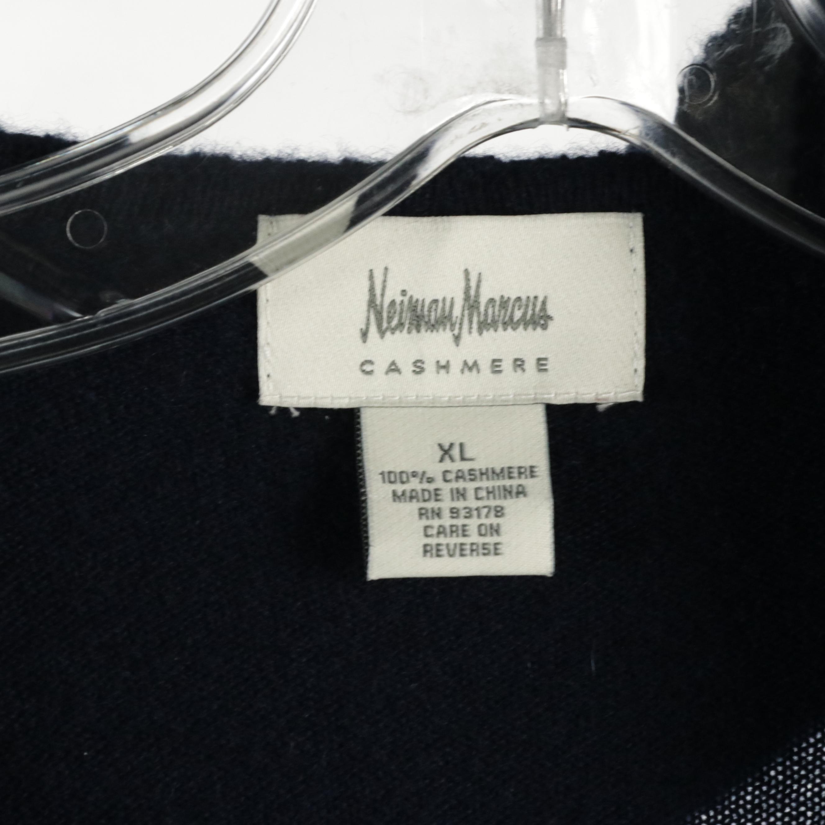 Calvin Klein Dress, Neiman Marcus Cashmere Cardigan & Anne Klein Long Jacket