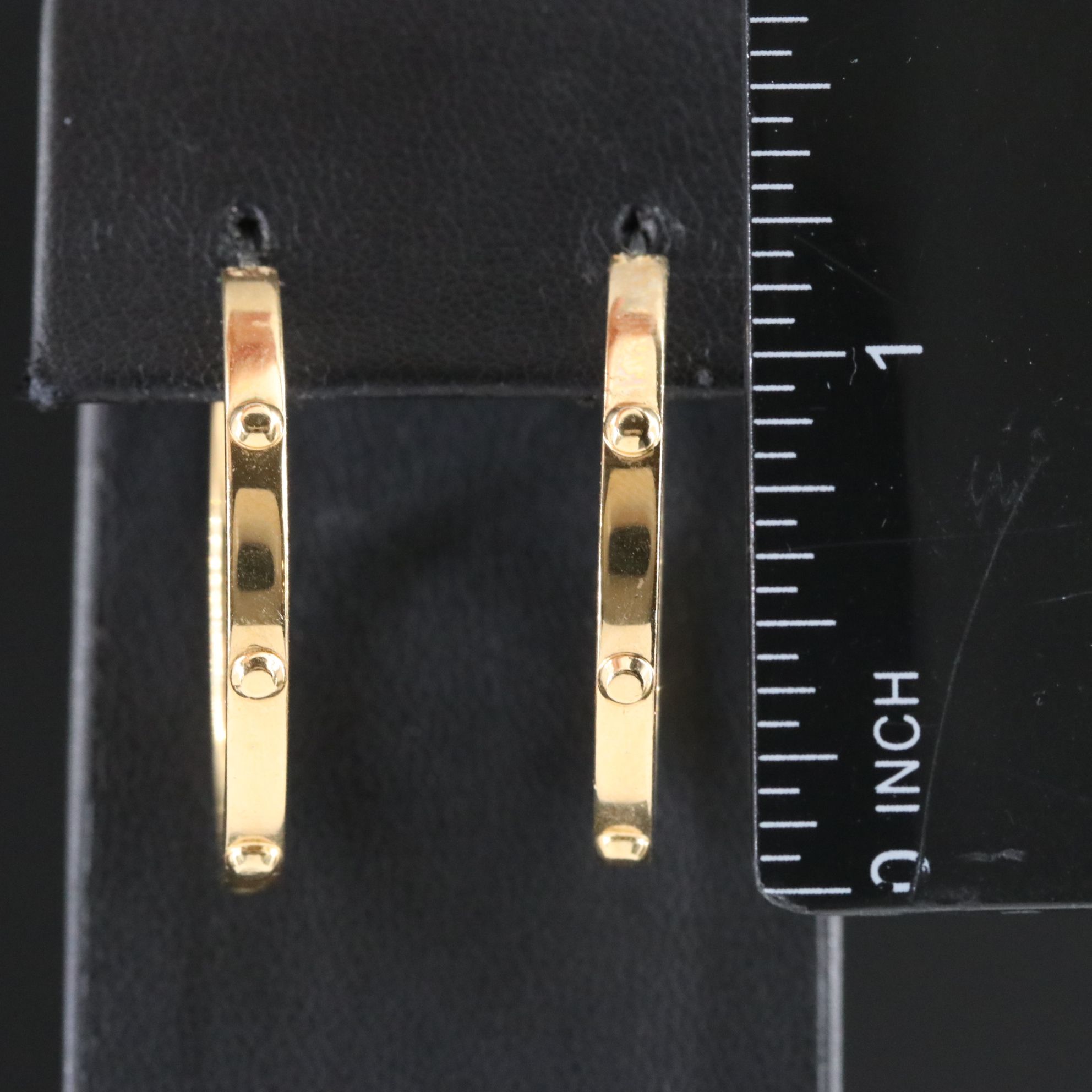 Michael Kors Studded Hoop Earrings