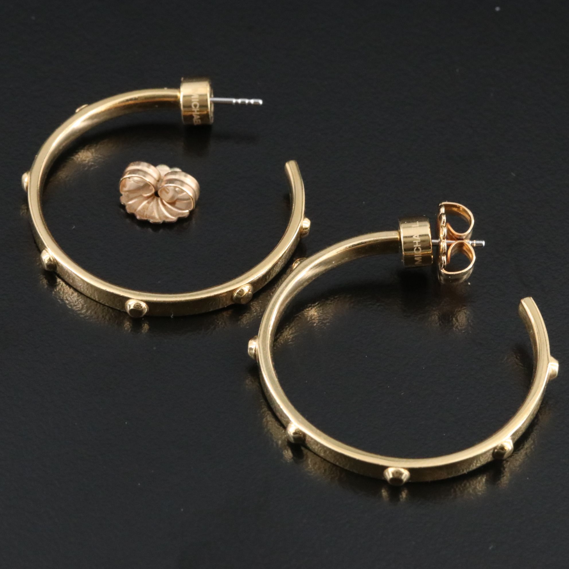 Michael Kors Studded Hoop Earrings