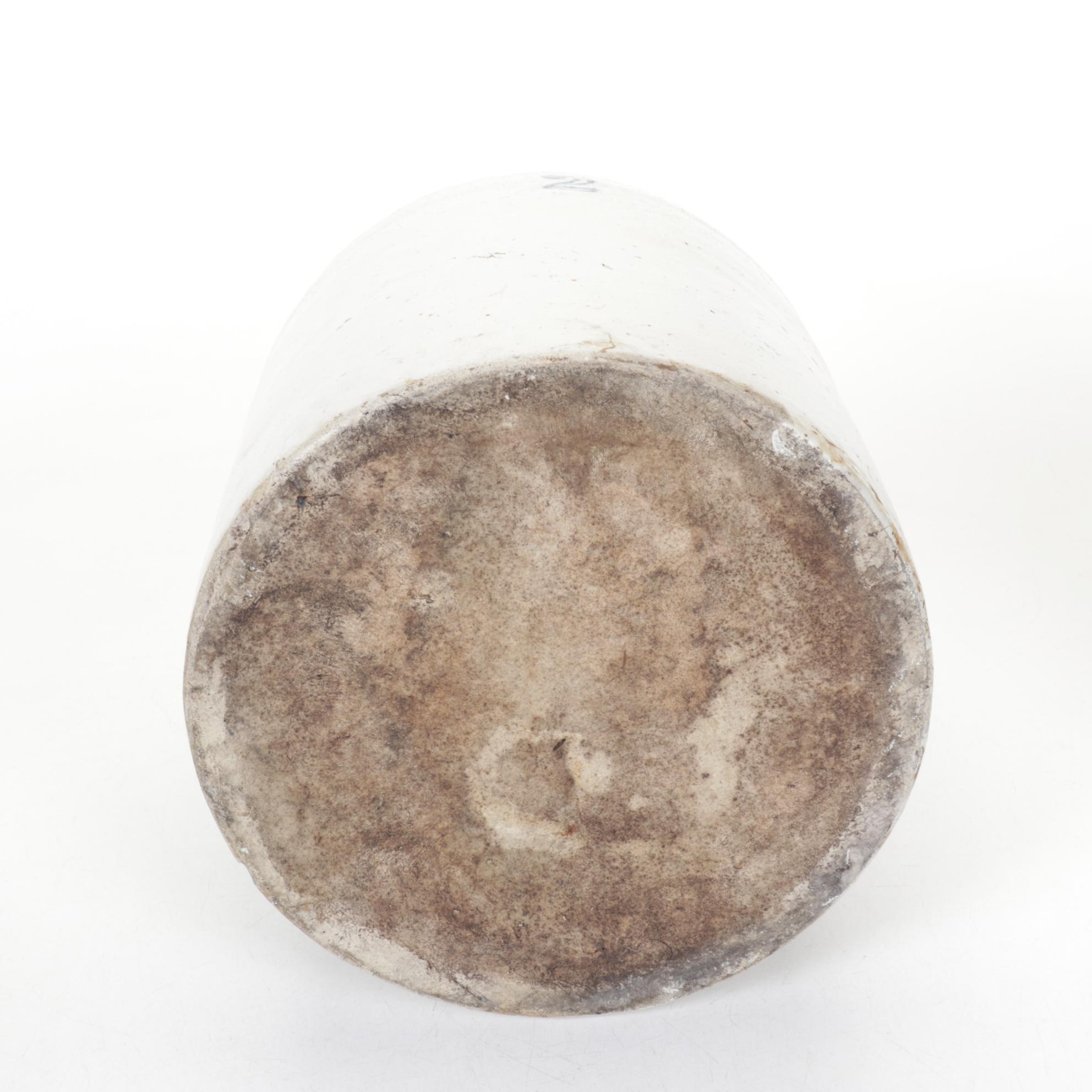 Salt Glazed Stoneware One & Two Gallon Crocks & Jugs