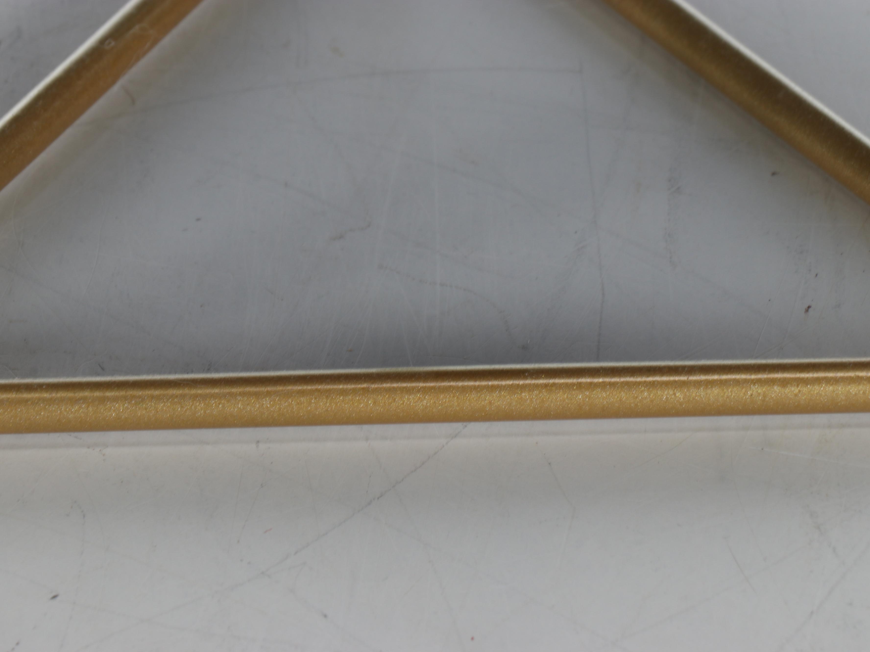 Contemporary Metal Plant Stands with Artificial Fiddle Leaf Plant