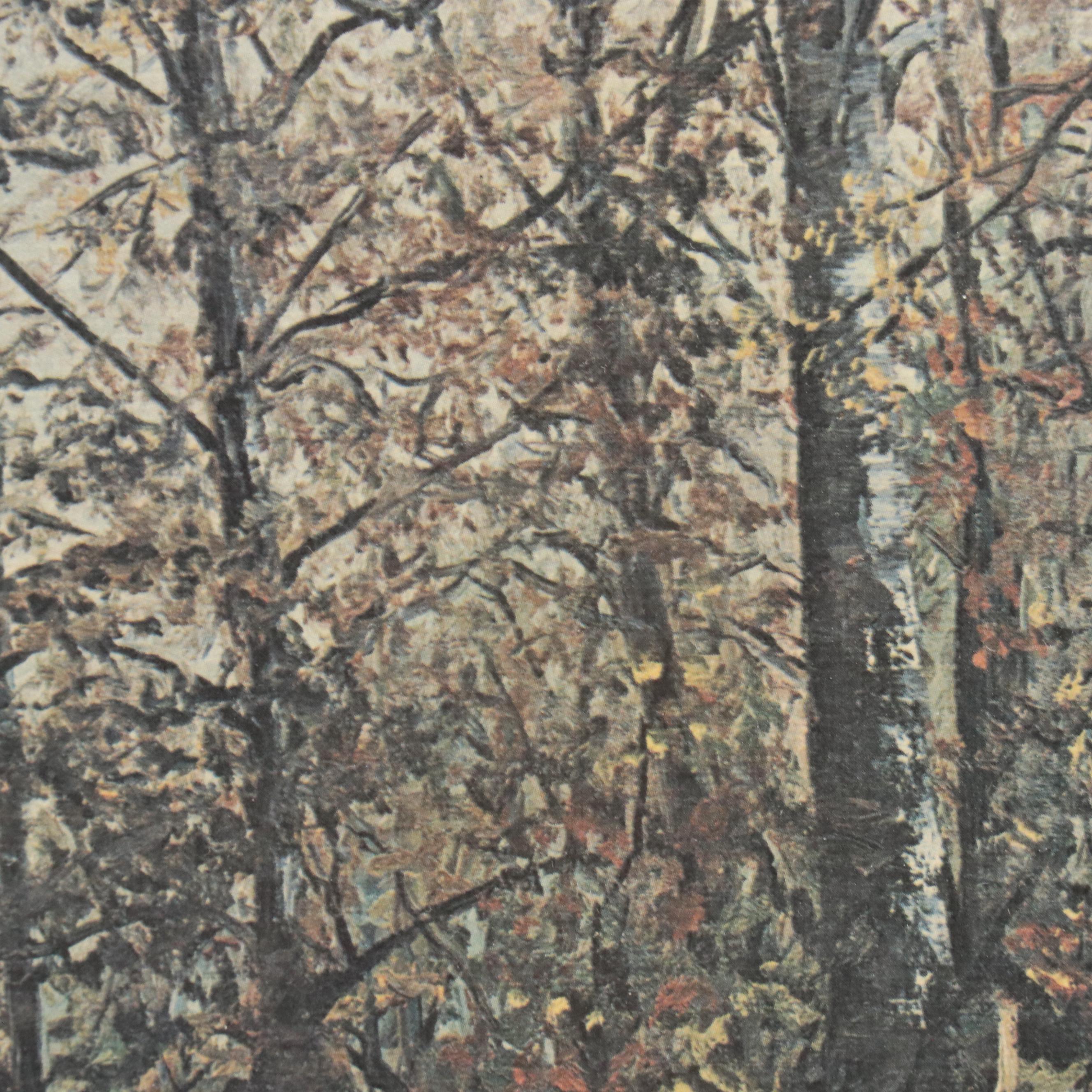 Al Cornett Offset Lithograph "Red River Gorge," 1973