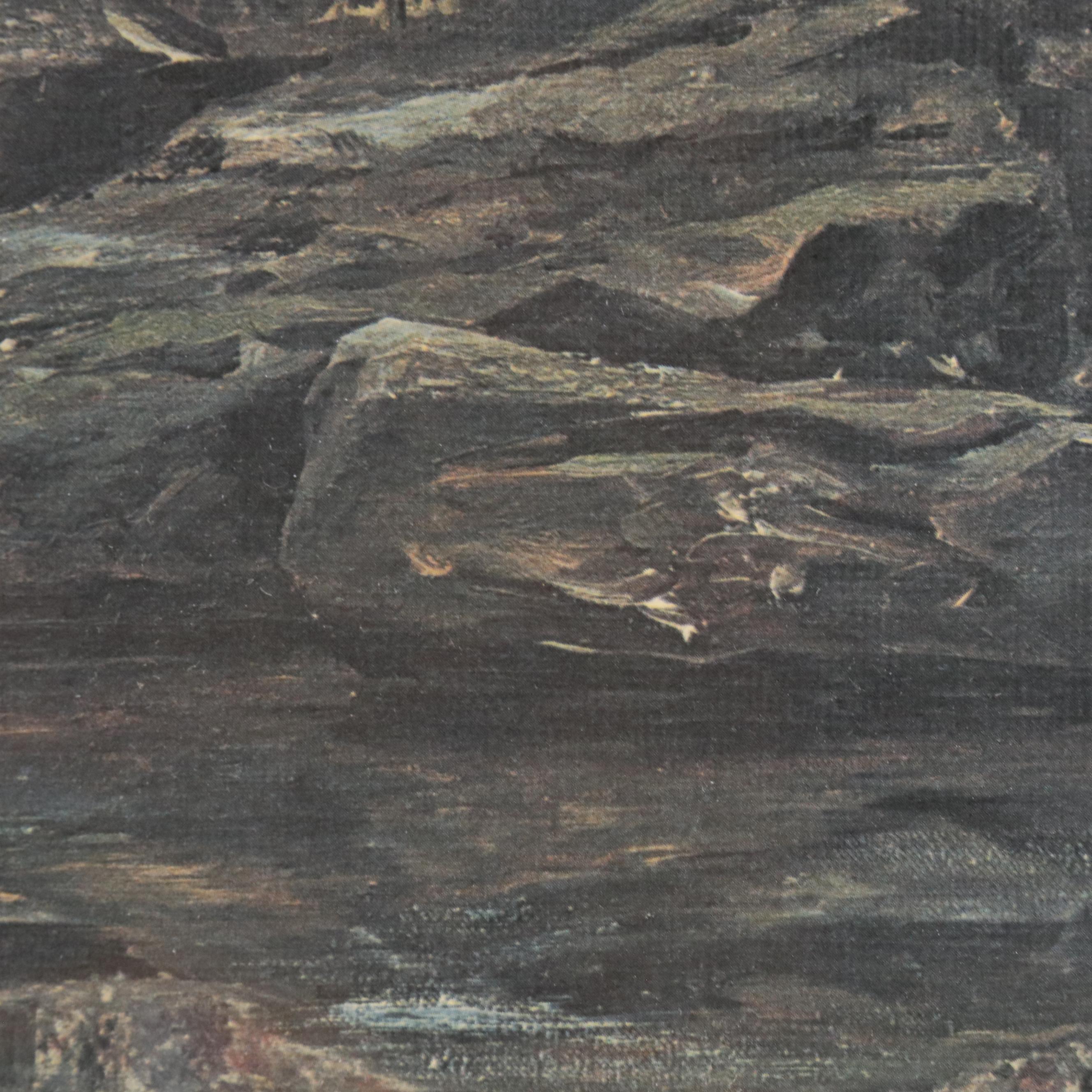 Al Cornett Offset Lithograph "Red River Gorge," 1973