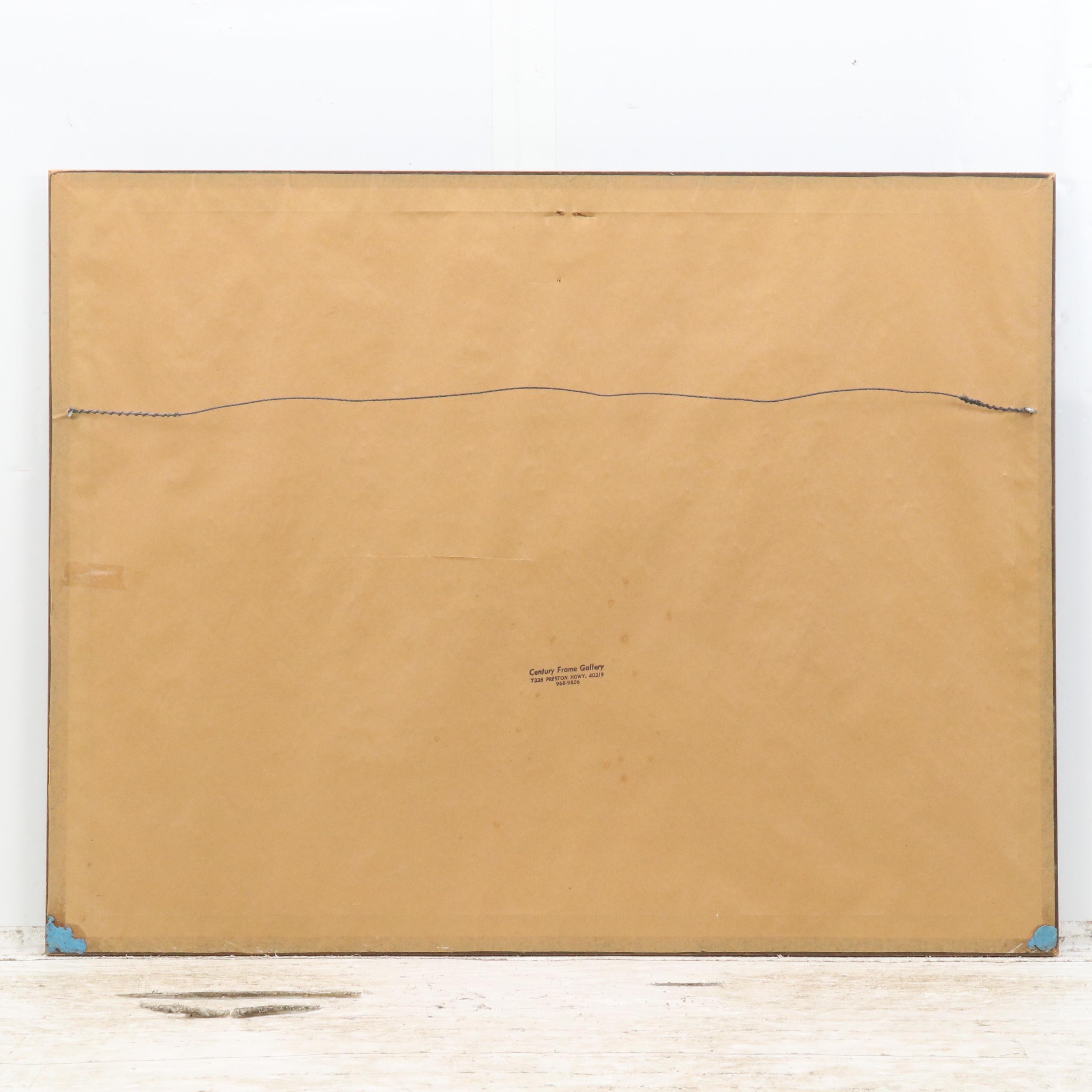 Al Cornett Offset Lithograph "Red River Gorge," 1973