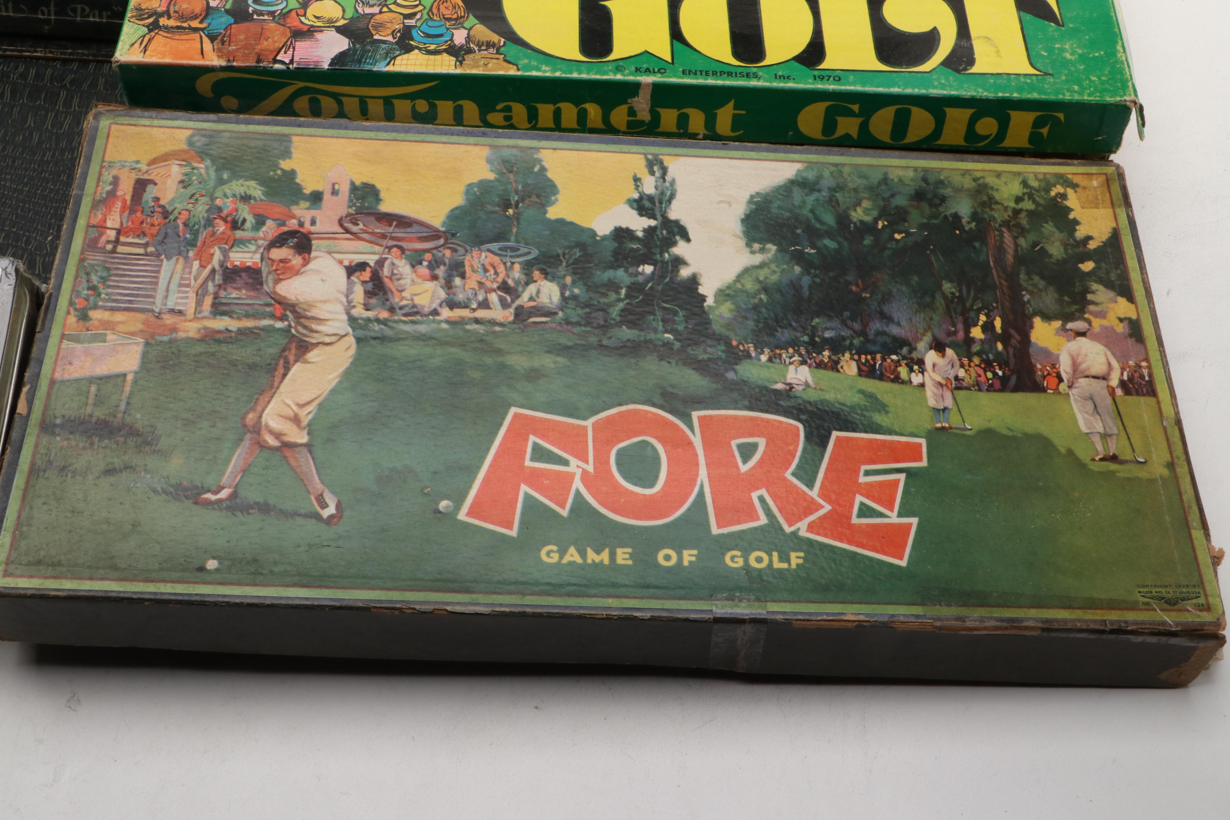 "In Pursuit of Par", "The Hole in One", and More Golf Themed Board Games