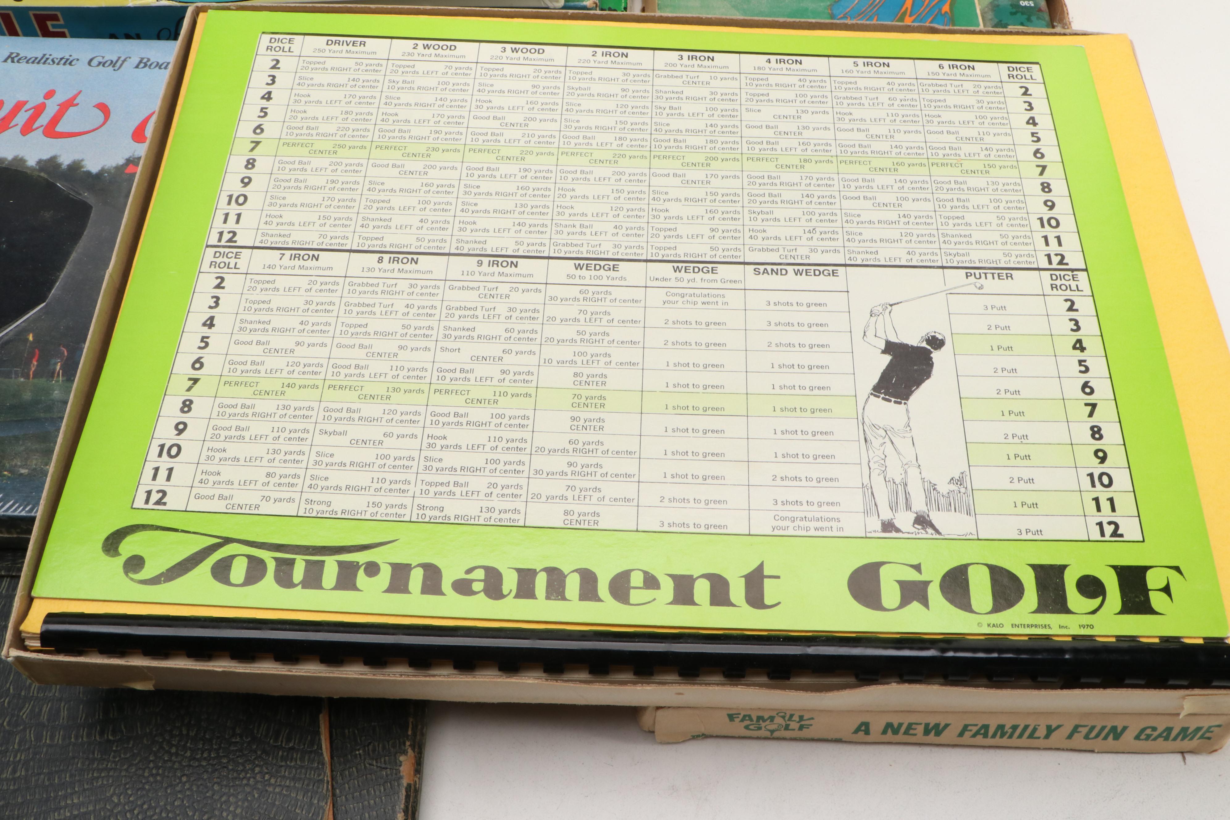 "In Pursuit of Par", "The Hole in One", and More Golf Themed Board Games