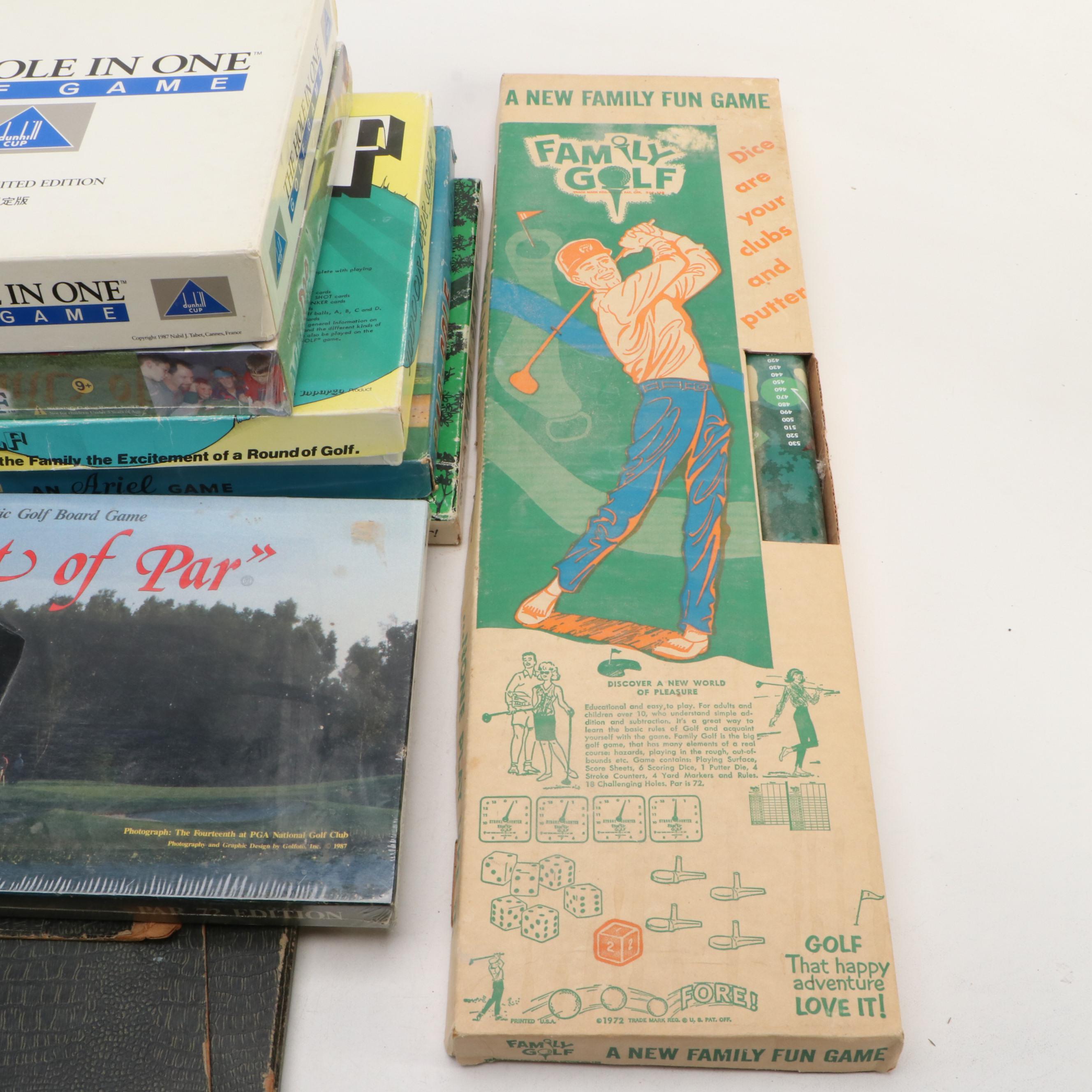 "In Pursuit of Par", "The Hole in One", and More Golf Themed Board Games