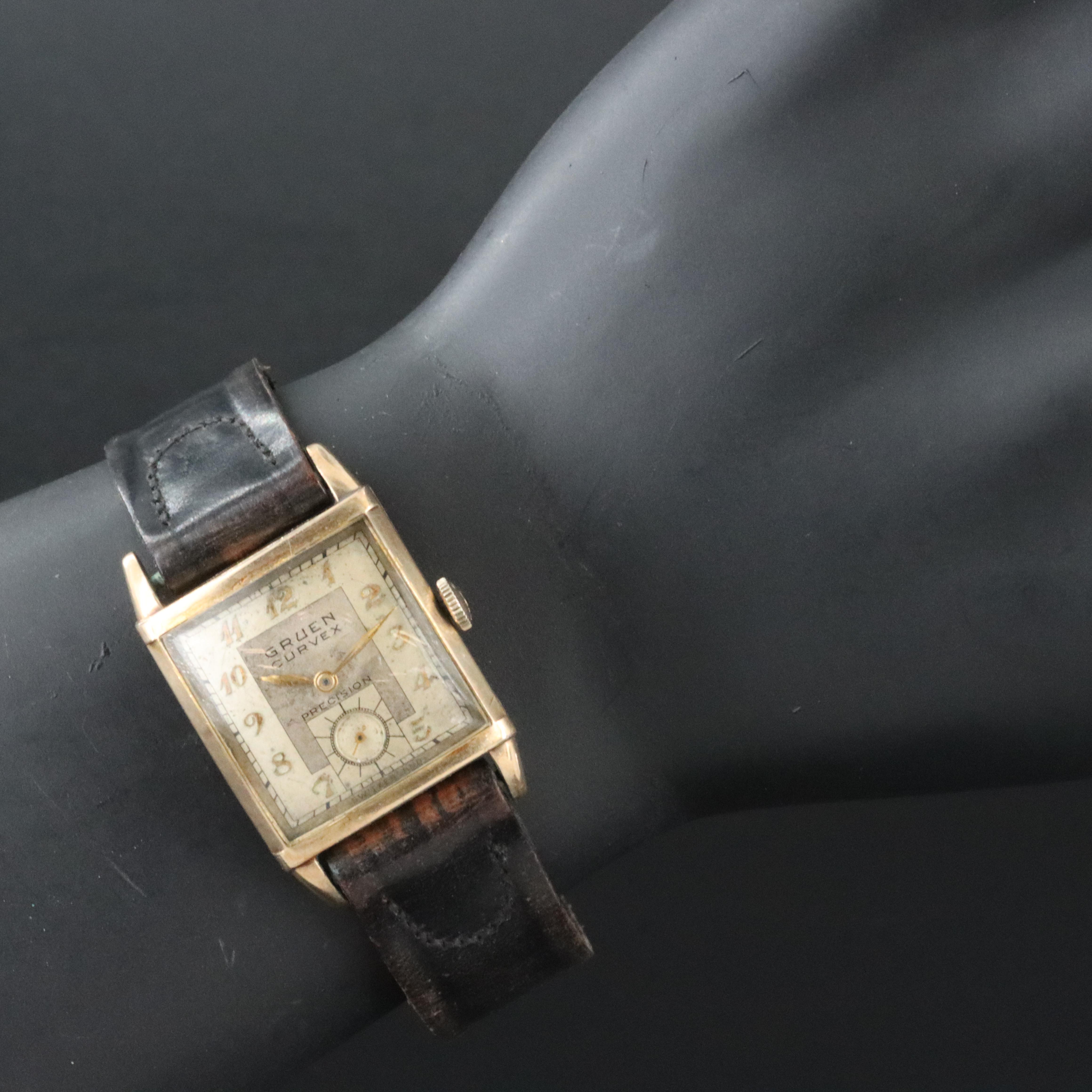 1942 Gruen Curvex Precision Watch