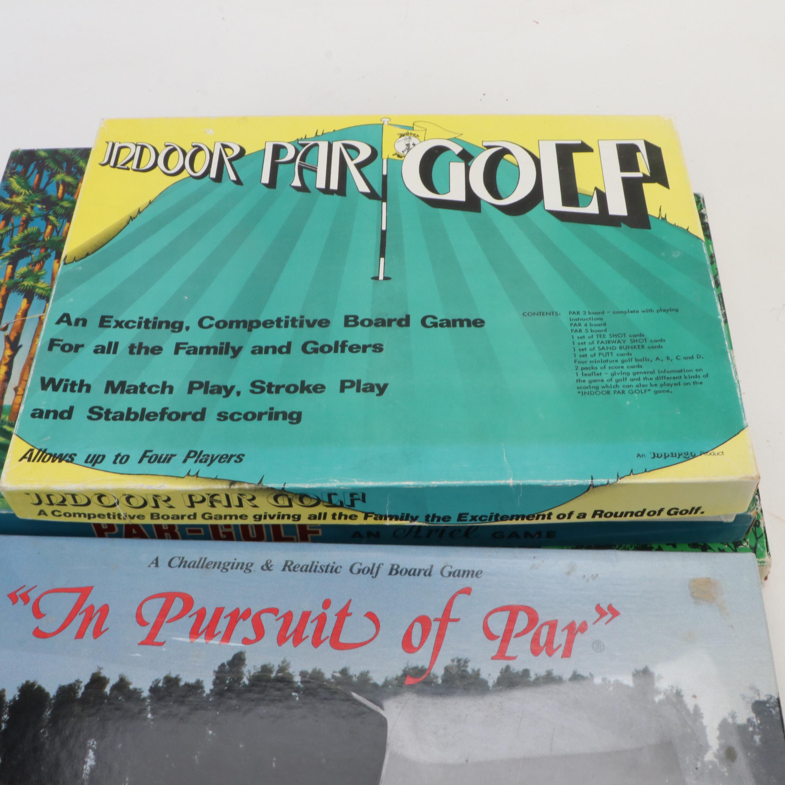 "In Pursuit of Par", "The Hole in One", and More Golf Themed Board Games