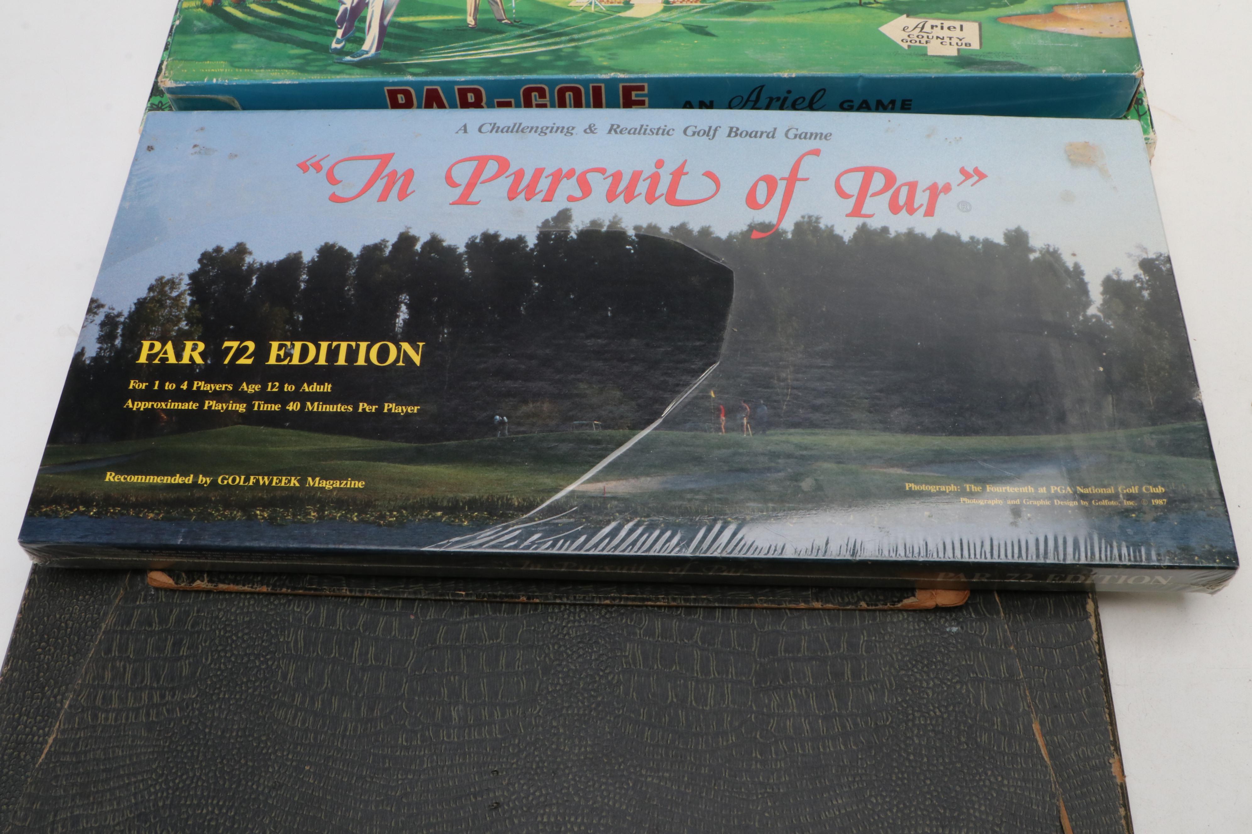 "In Pursuit of Par", "The Hole in One", and More Golf Themed Board Games