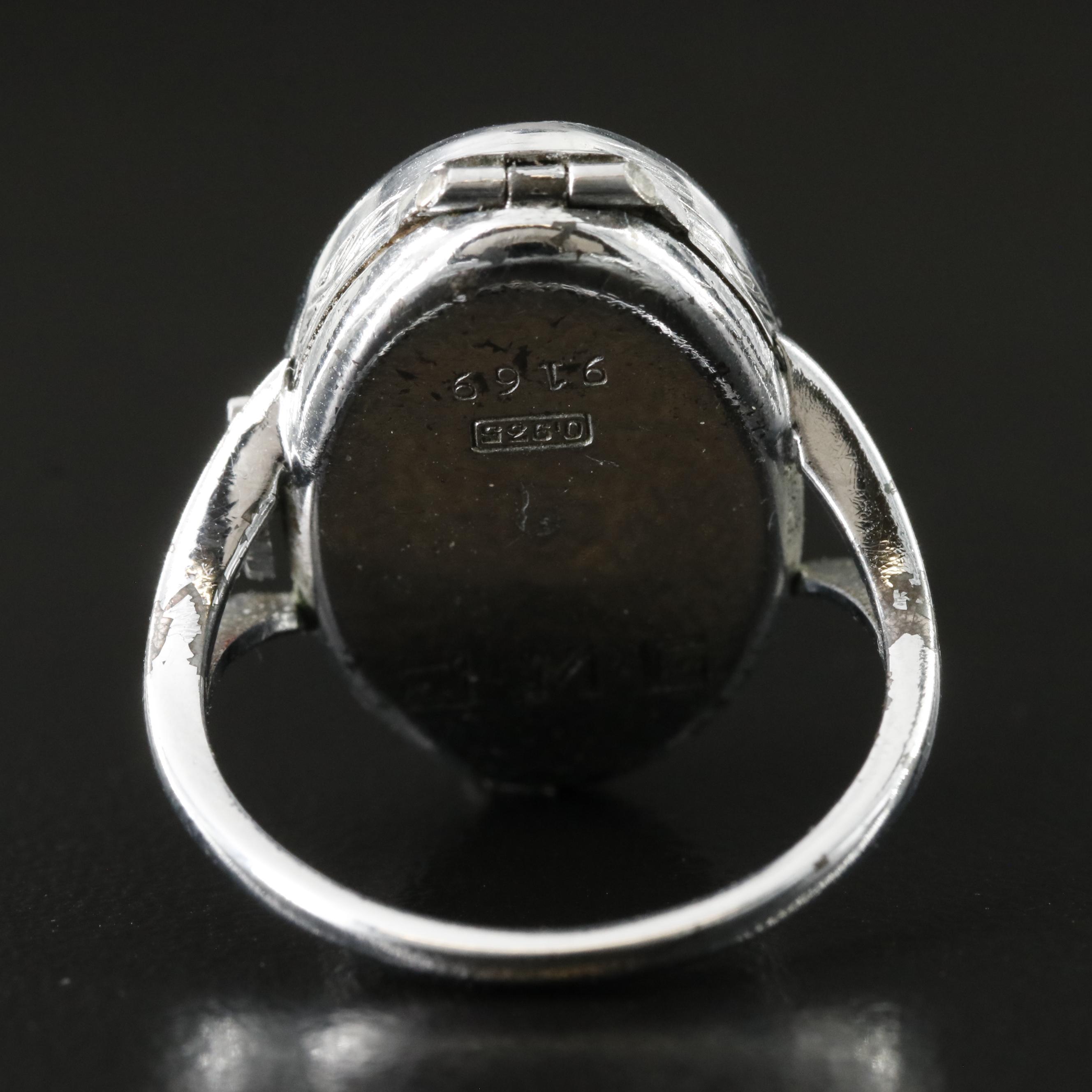 Vintage Bucherer Lucerne 0.935 Stem Wind Ring Watch