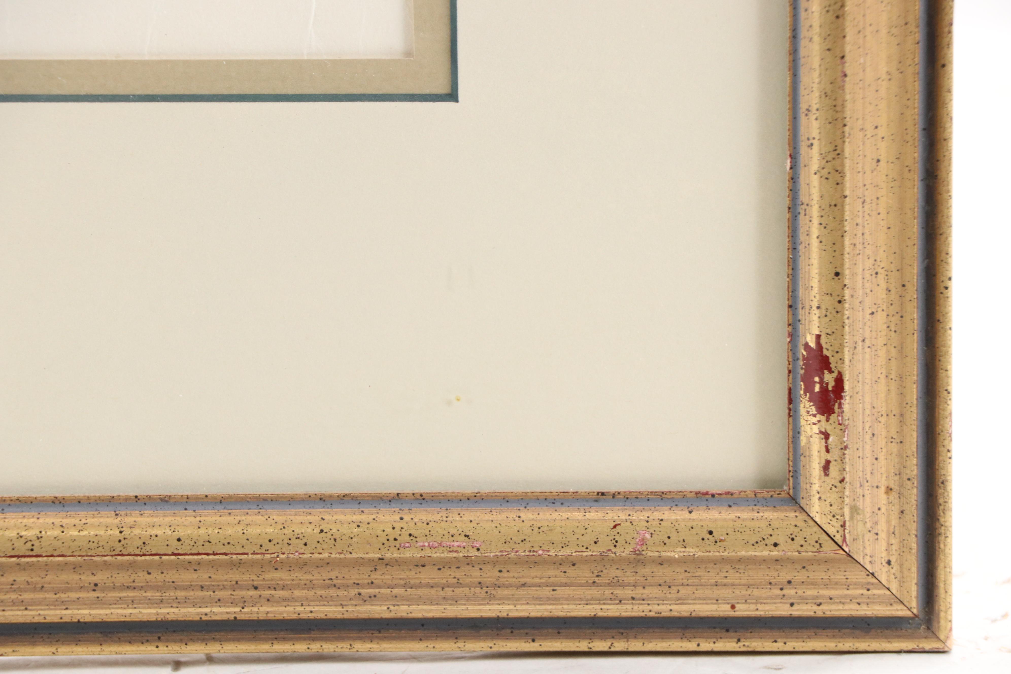 Luigi Kasimir Etching With Aquatint "Innsbruck, Golden Roof"