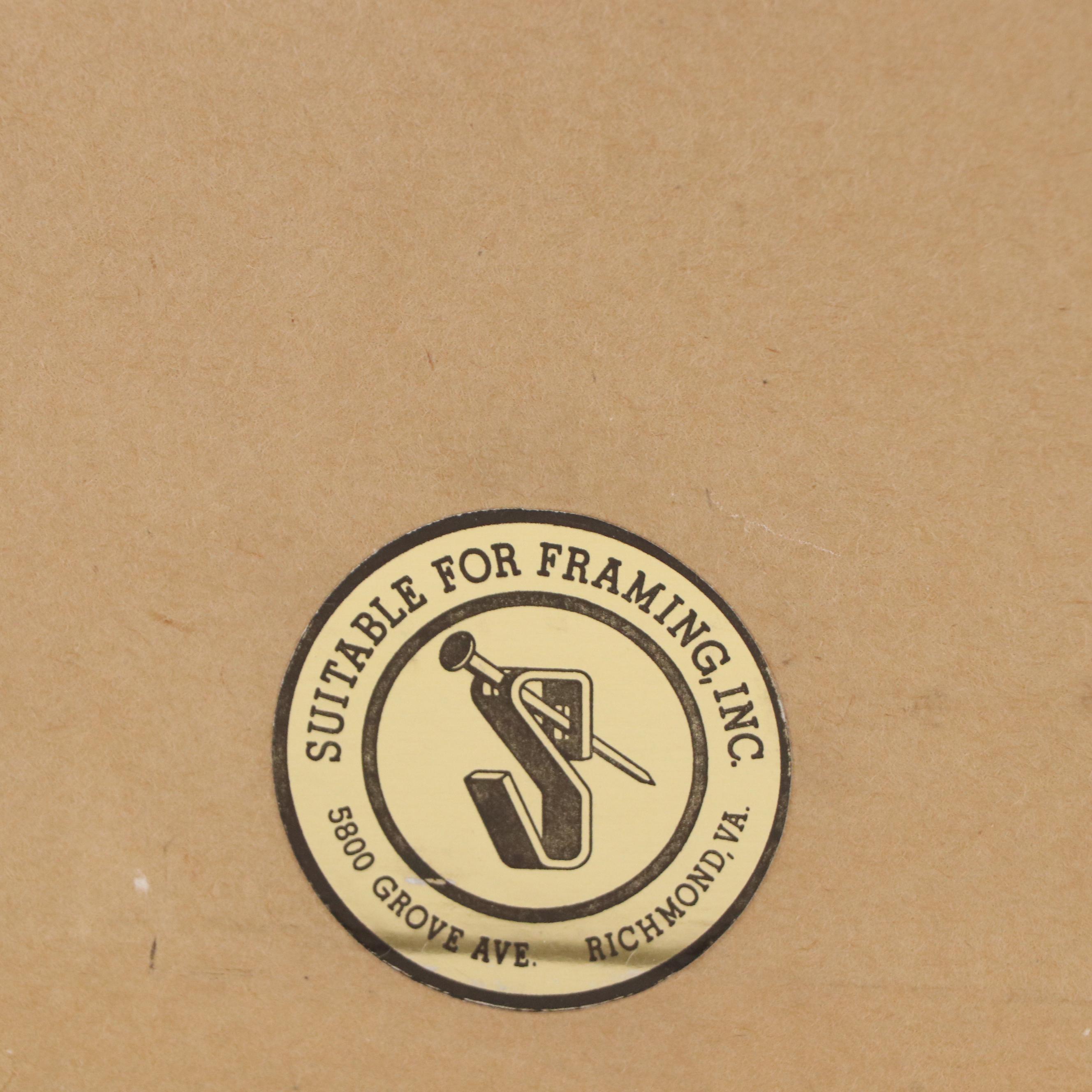 Luigi Kasimir Etching With Aquatint "Innsbruck, Golden Roof"