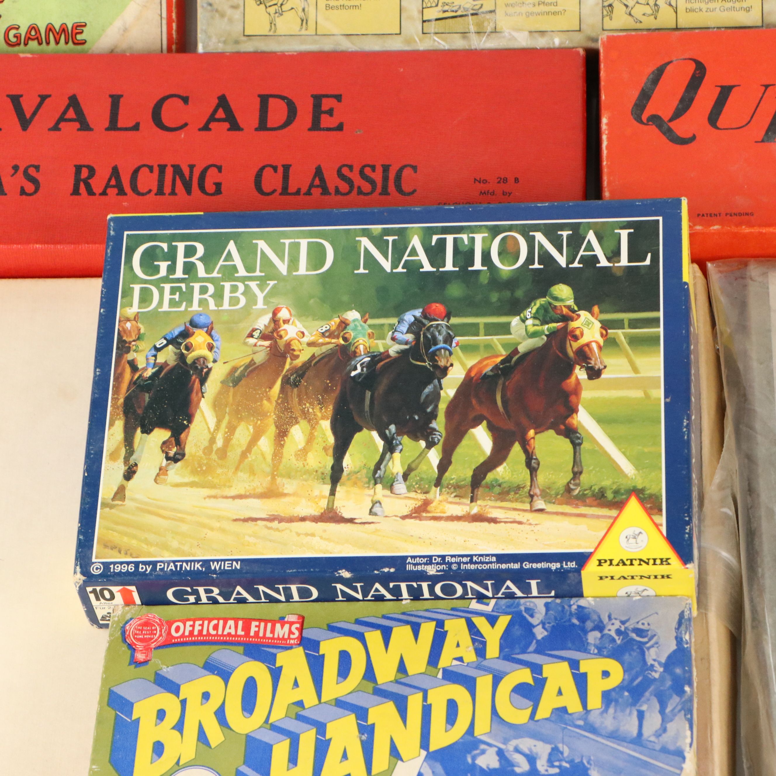 "Horse Sense", "Quinella", "Upson Downs", and More Equestrian Themed Board Games