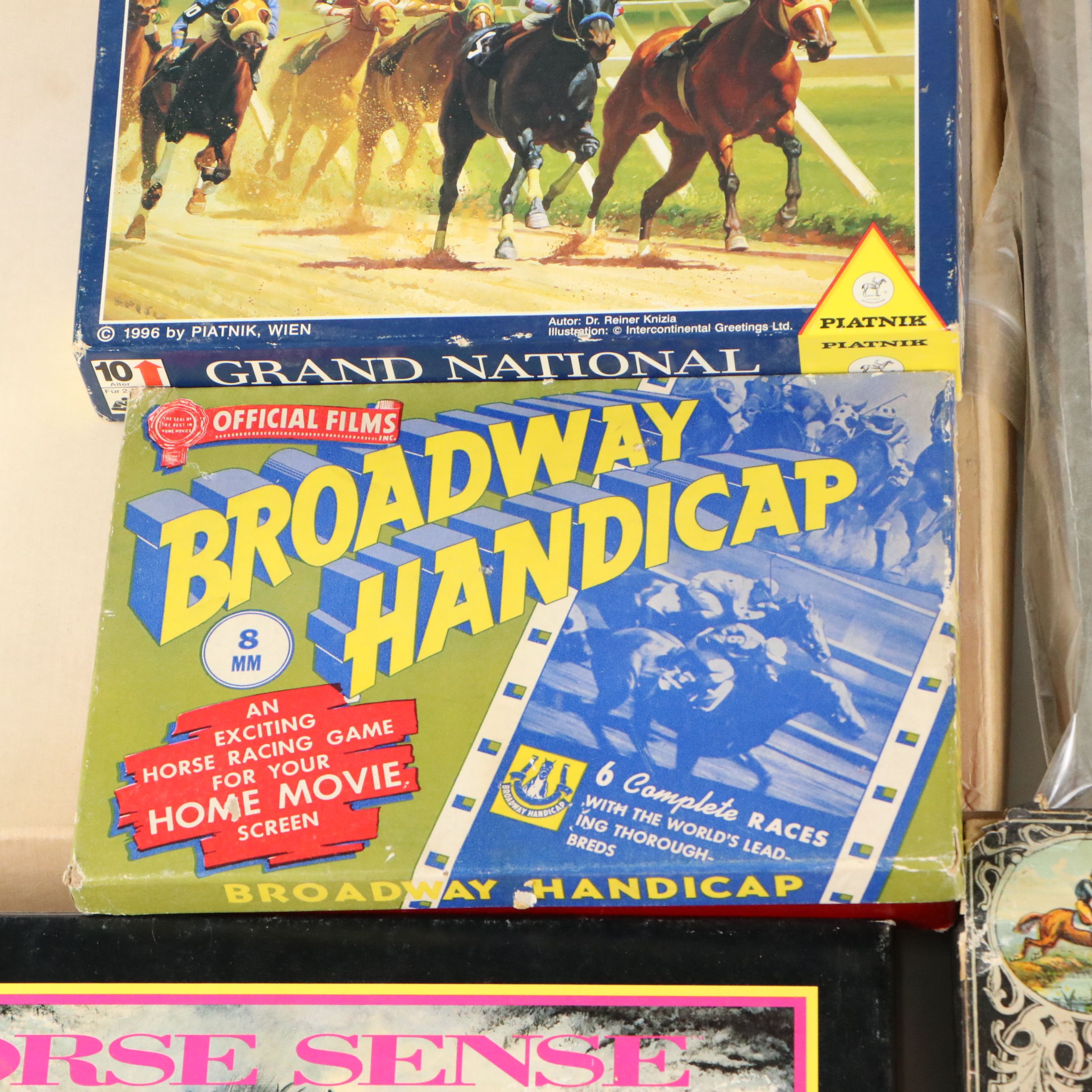 "Horse Sense", "Quinella", "Upson Downs", and More Equestrian Themed Board Games