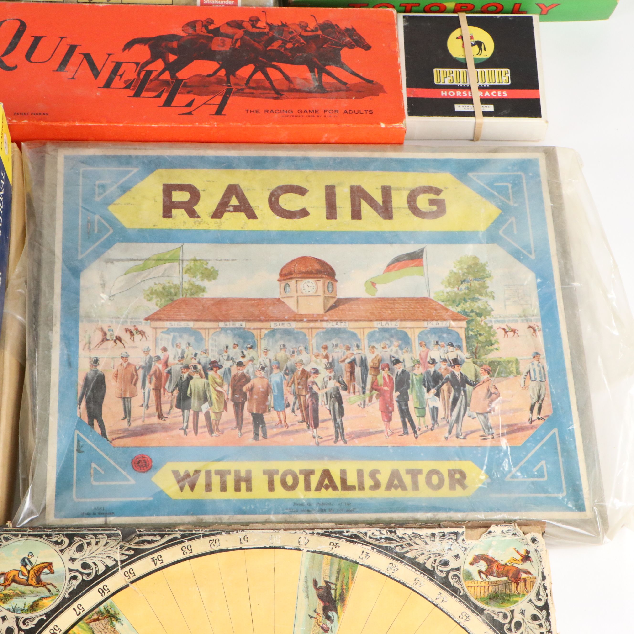 "Horse Sense", "Quinella", "Upson Downs", and More Equestrian Themed Board Games