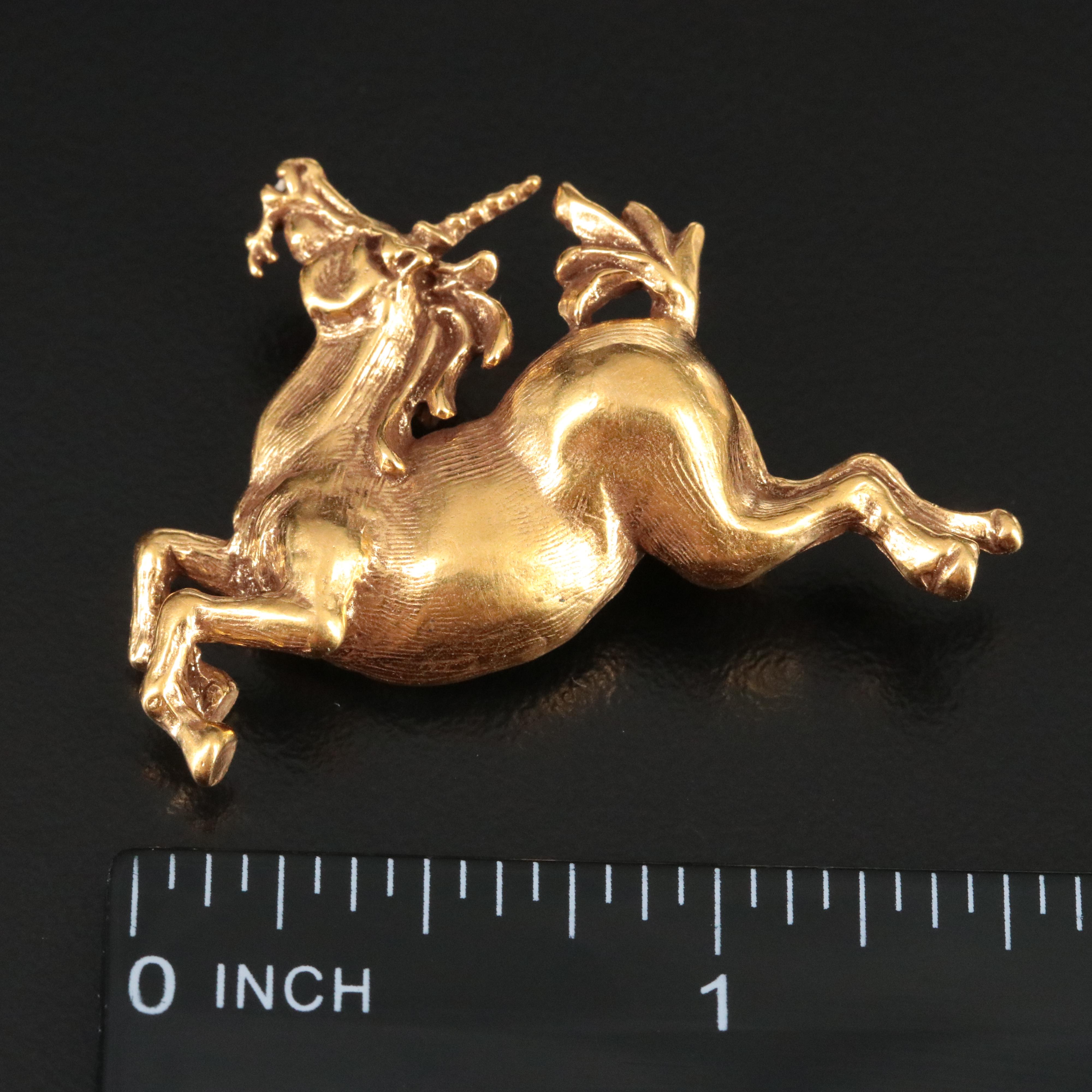 Metropolitan Museum of Art Unicorn Converter Brooch