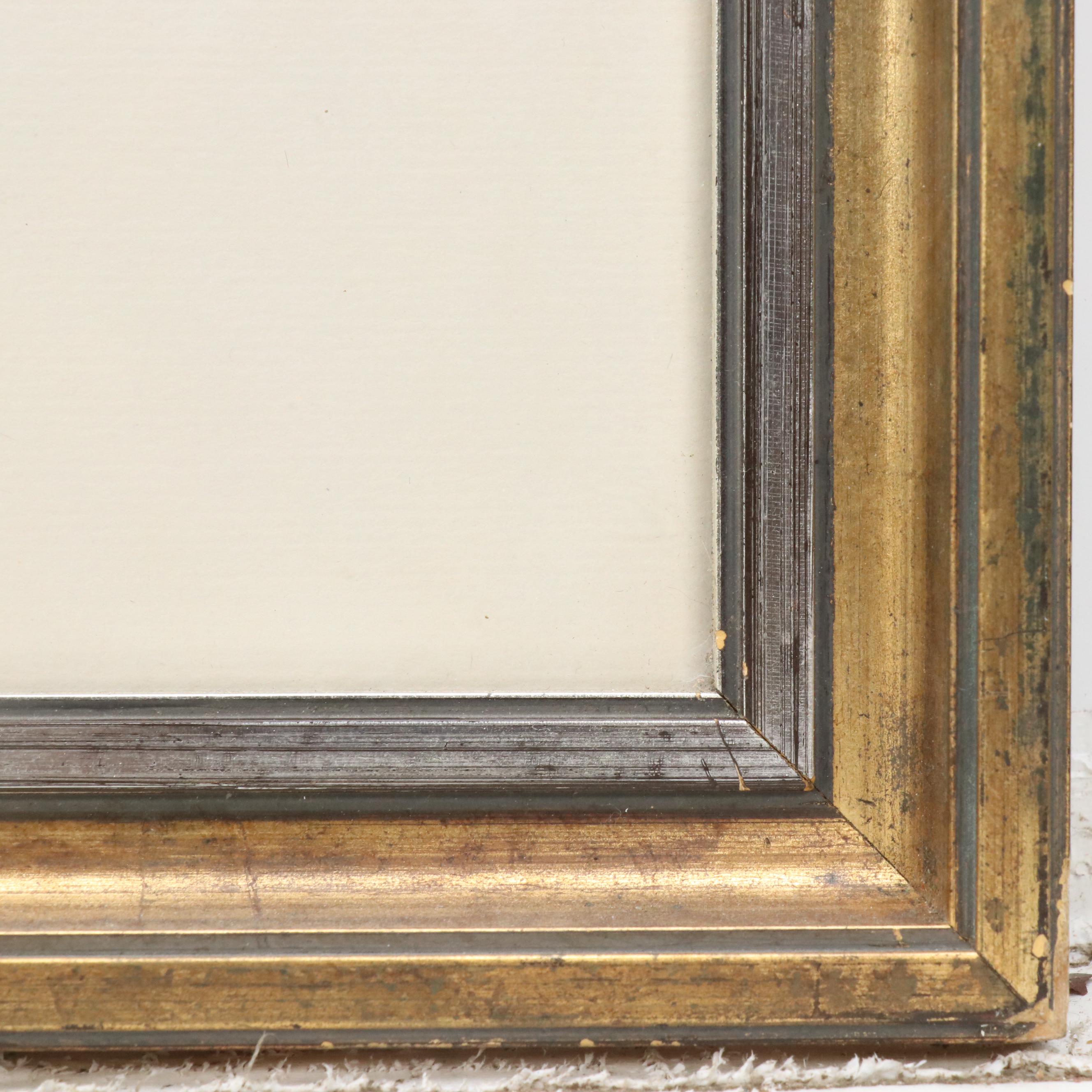 After Norman Rockwell Offset Lithograph "Stockbridge Main Street at Christmas"