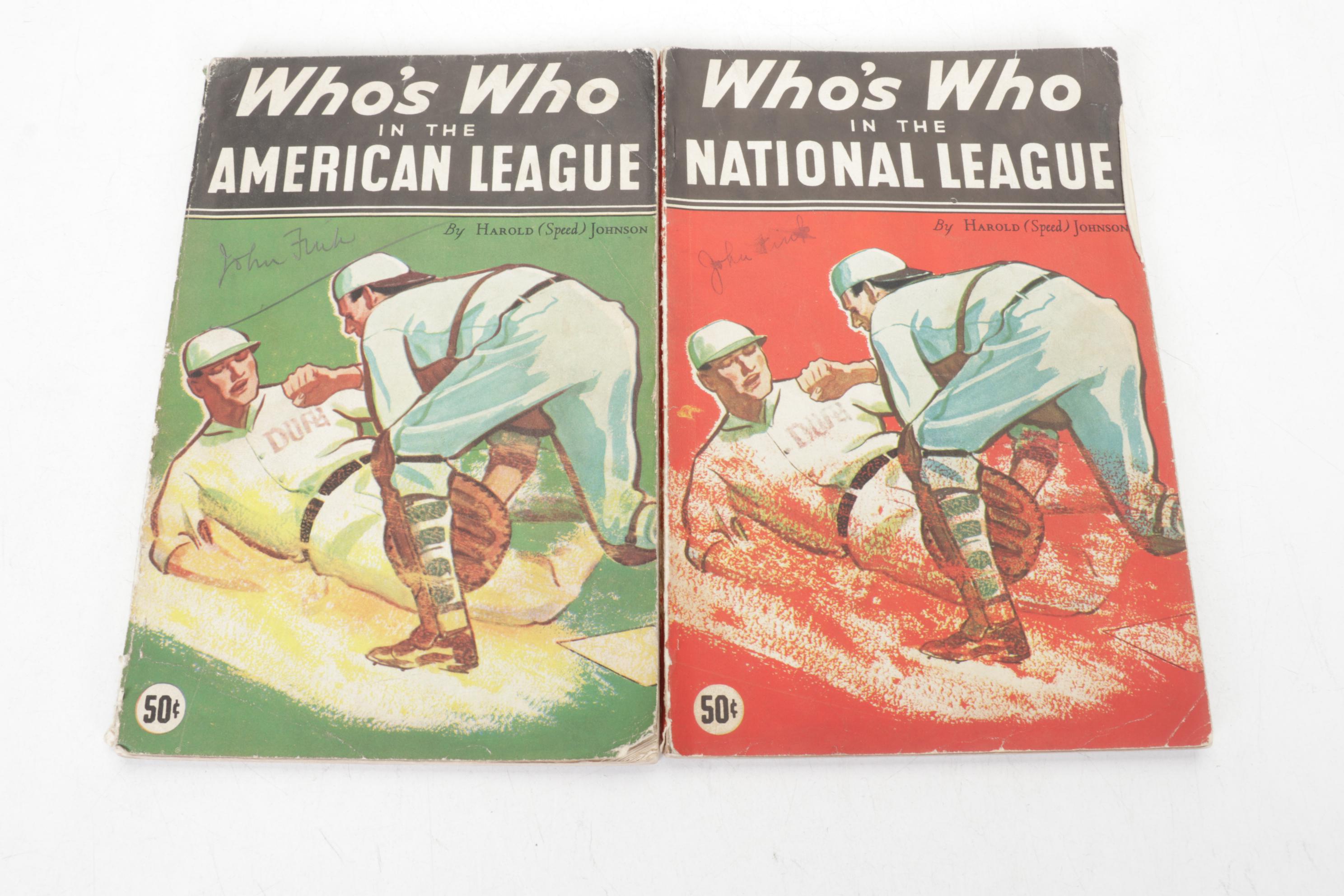"Who's Who" in the American League, Major Leagues & More 1930s Baseball Ephemera