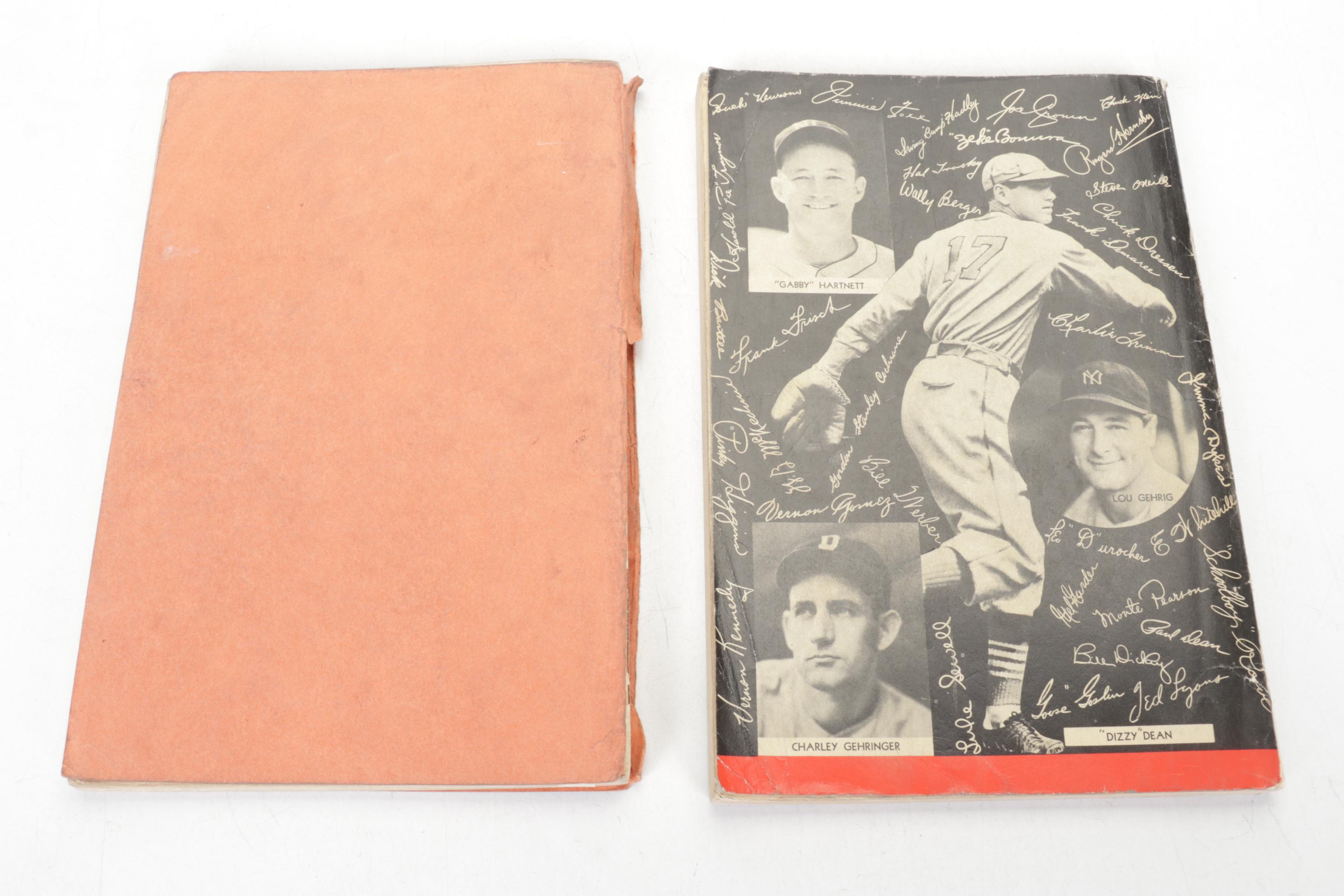 "Who's Who" in the American League, Major Leagues & More 1930s Baseball Ephemera