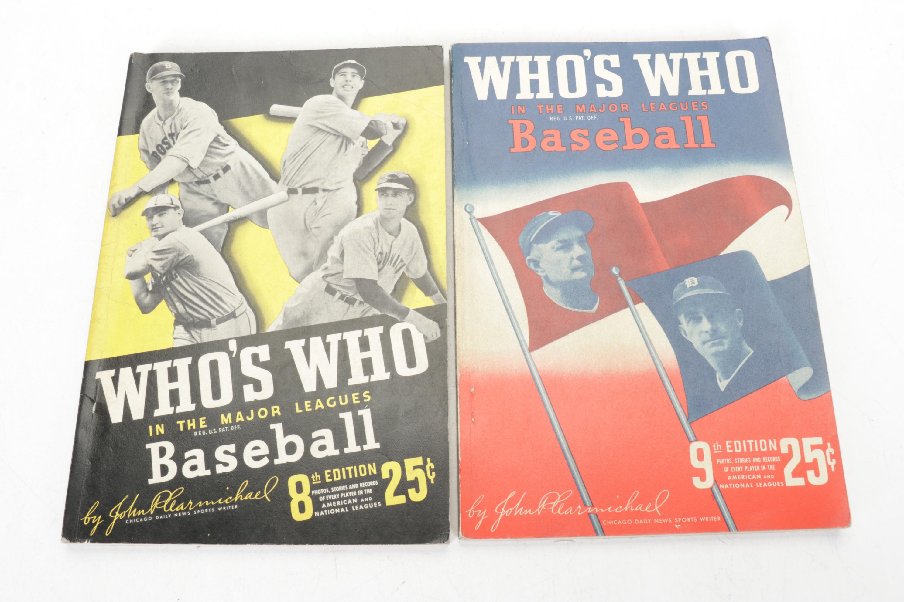 "Who's Who" in the American League, Major Leagues & More 1930s Baseball Ephemera