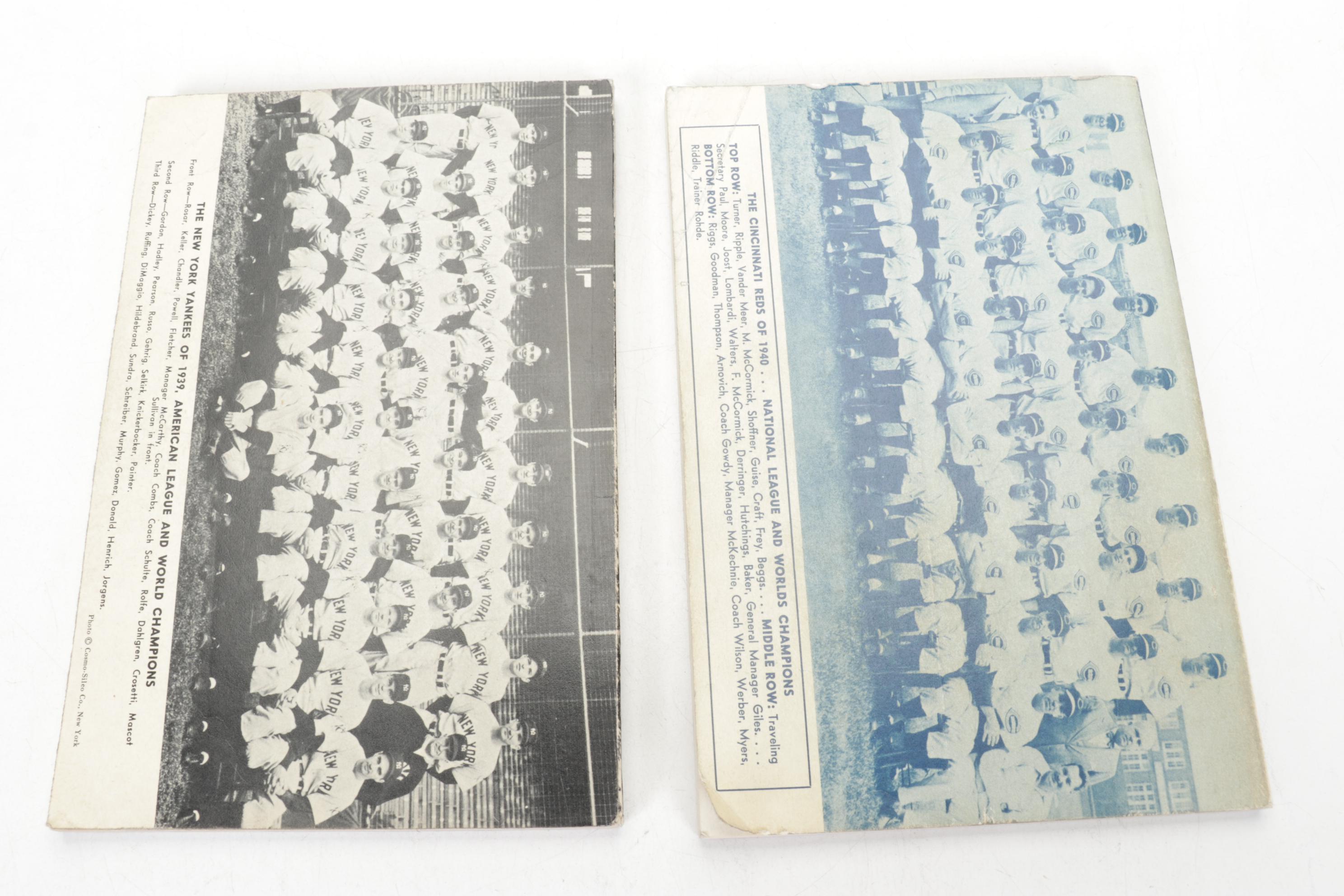 "Who's Who" in the American League, Major Leagues & More 1930s Baseball Ephemera