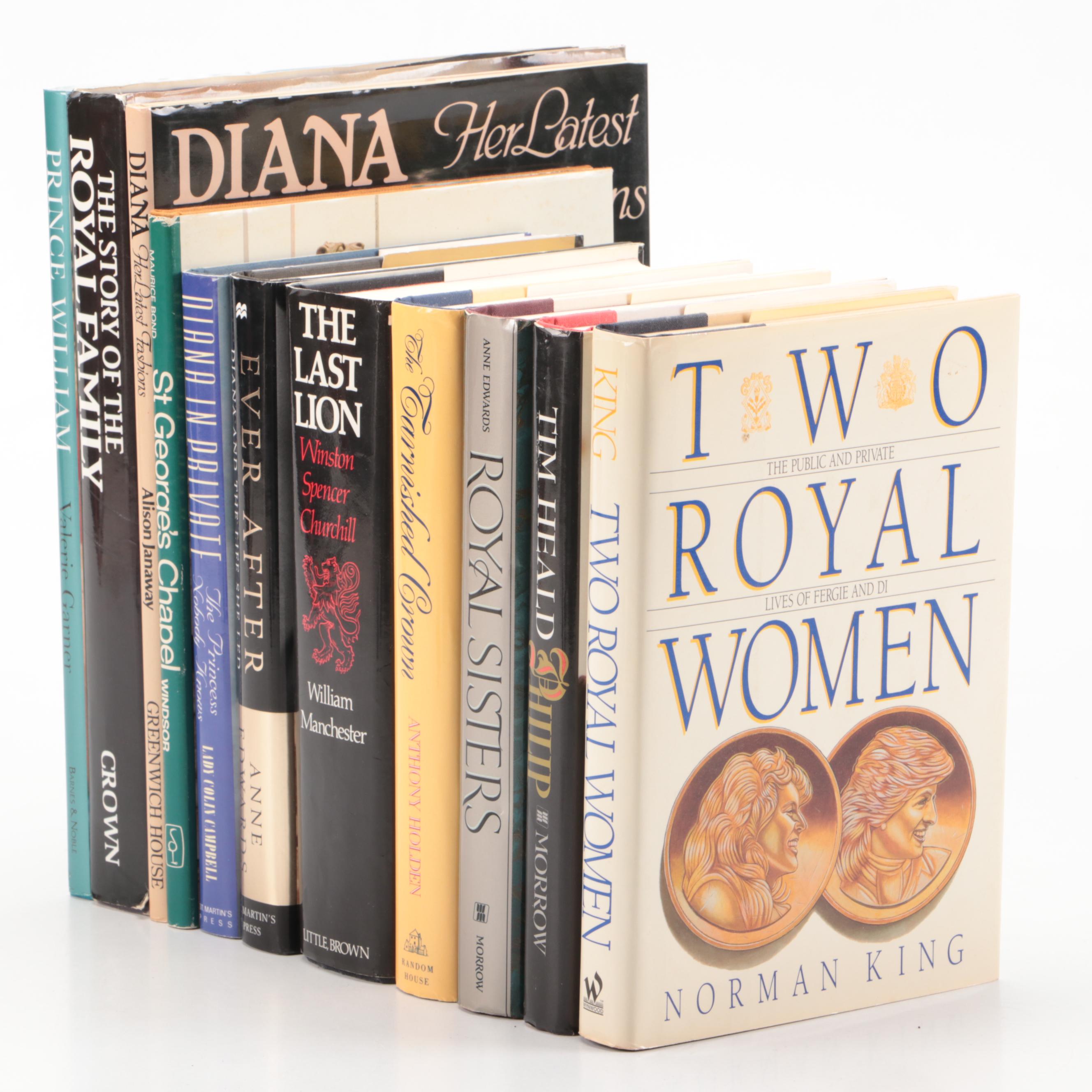 "Royal Sisters" by Anne Edwards with More British Royal Family and History Books