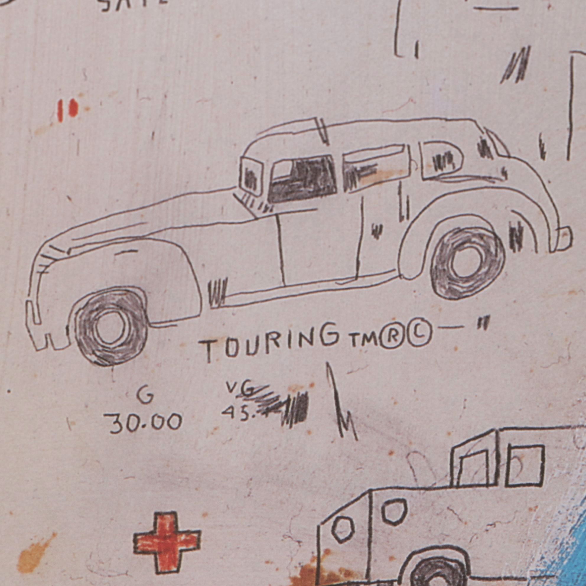 Offset Lithograph After Jean-Michel Basquiat "Worthy Constituents", 1997