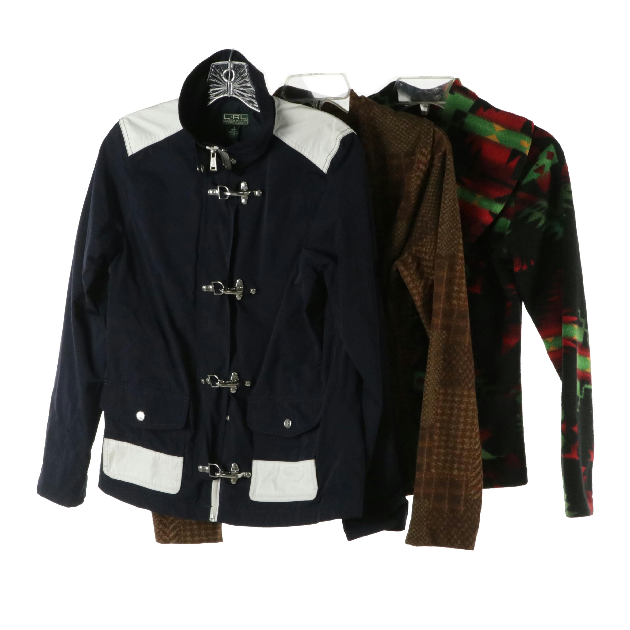 Lauren Ralph Lauren Toggle, Hook and Belted-Front Jackets