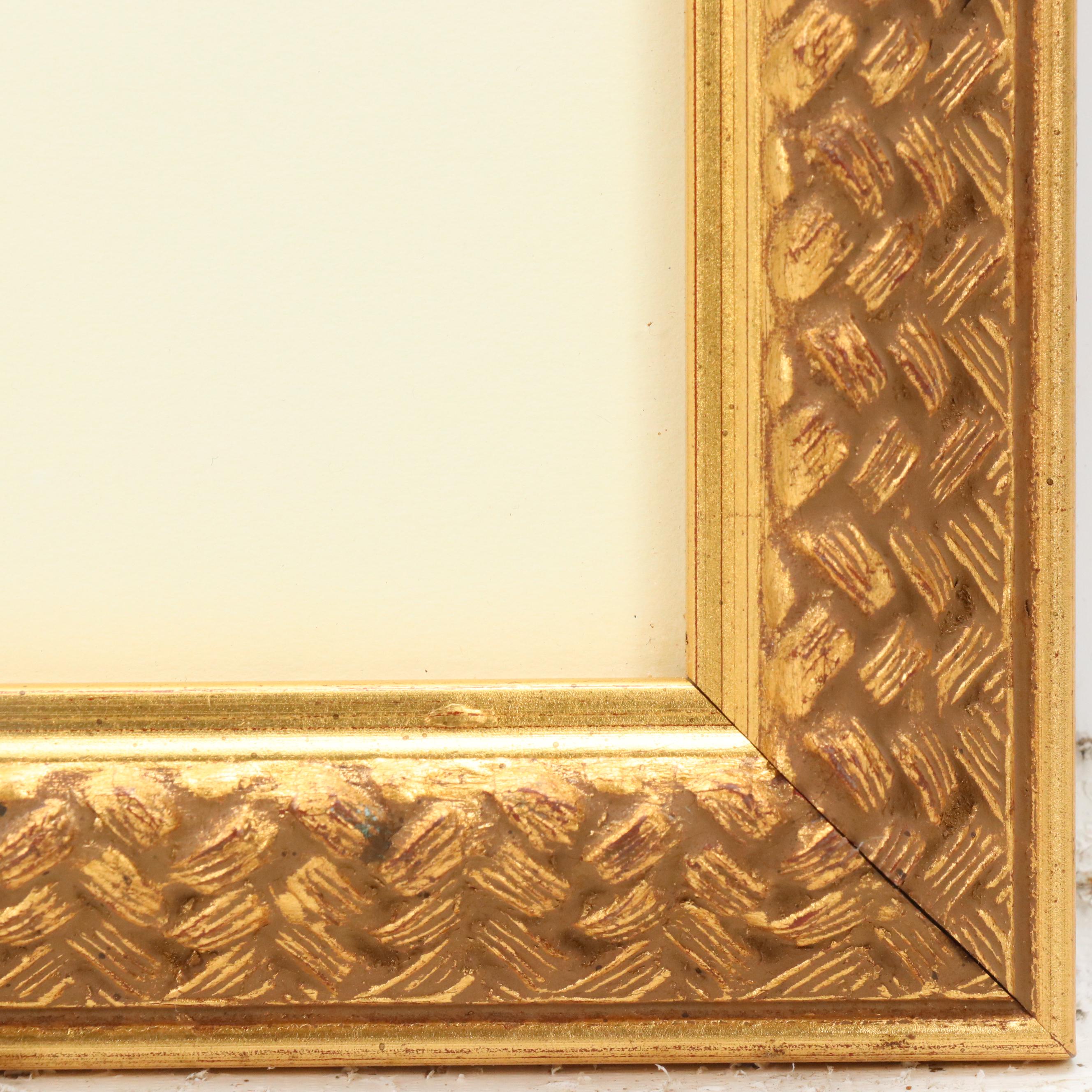 Edward Timothy Hurley Pen and Ink Landscape Drawing of Campsite, 1902