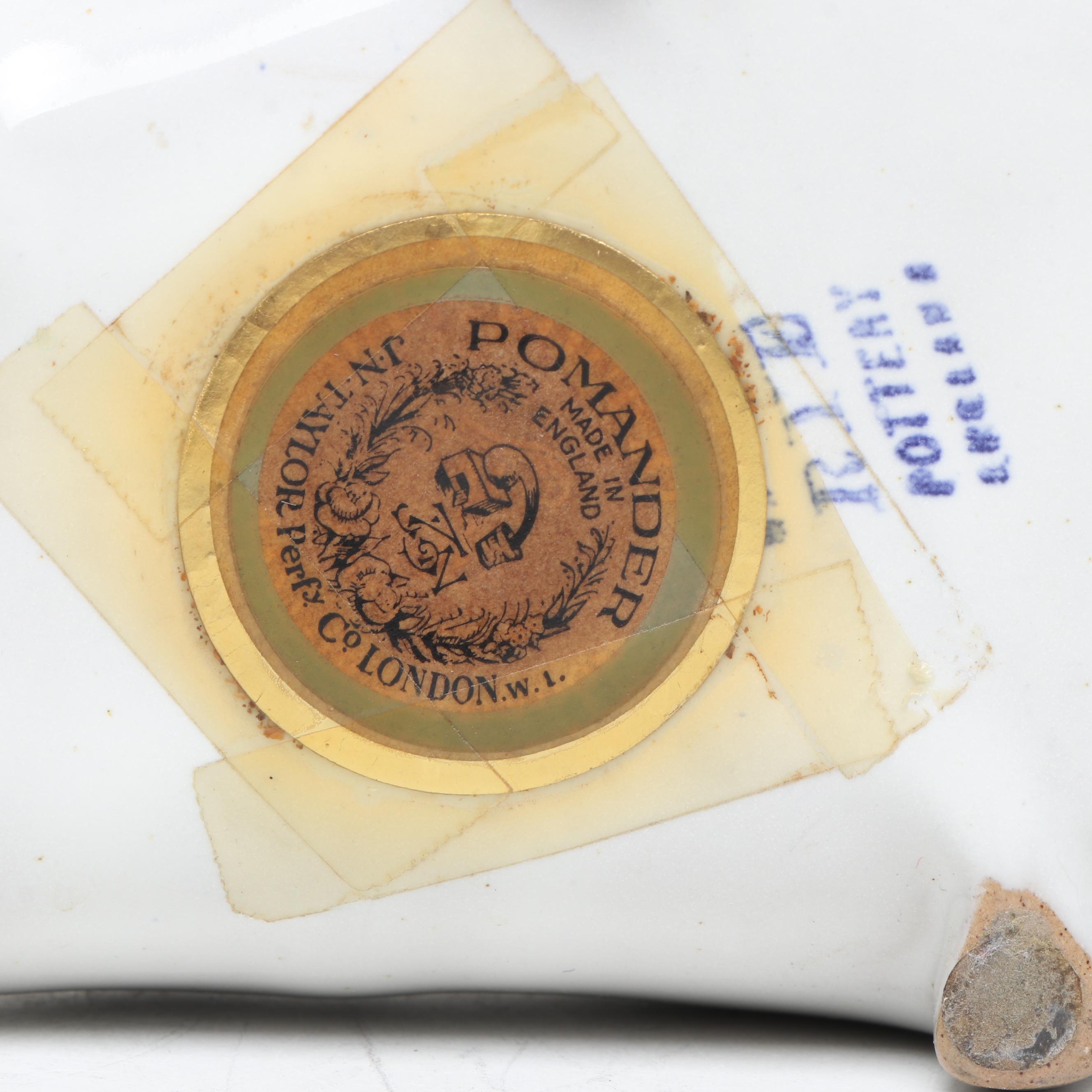 Frye Pottery Hedgehog Pomander with Other Vases