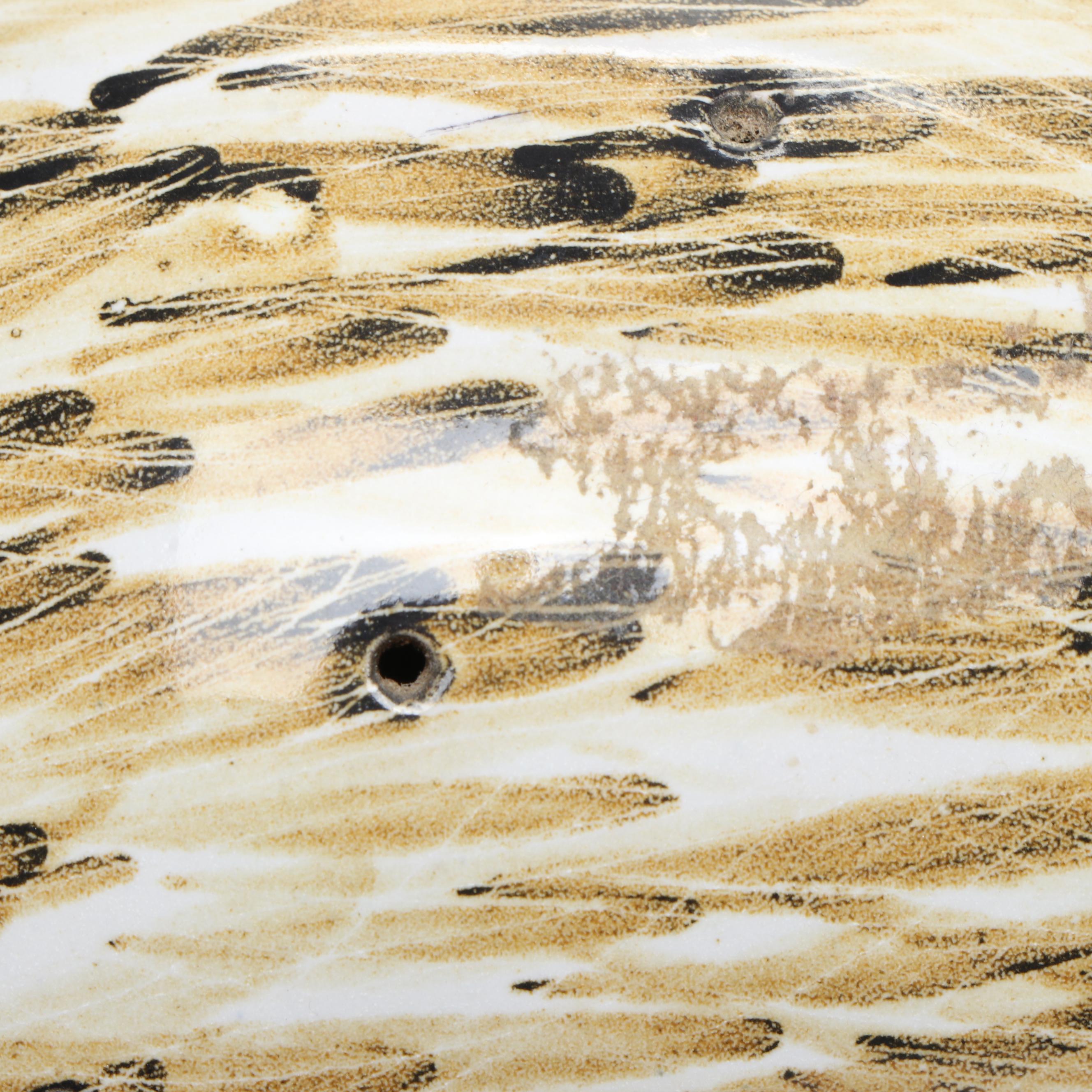 Frye Pottery Hedgehog Pomander with Other Vases