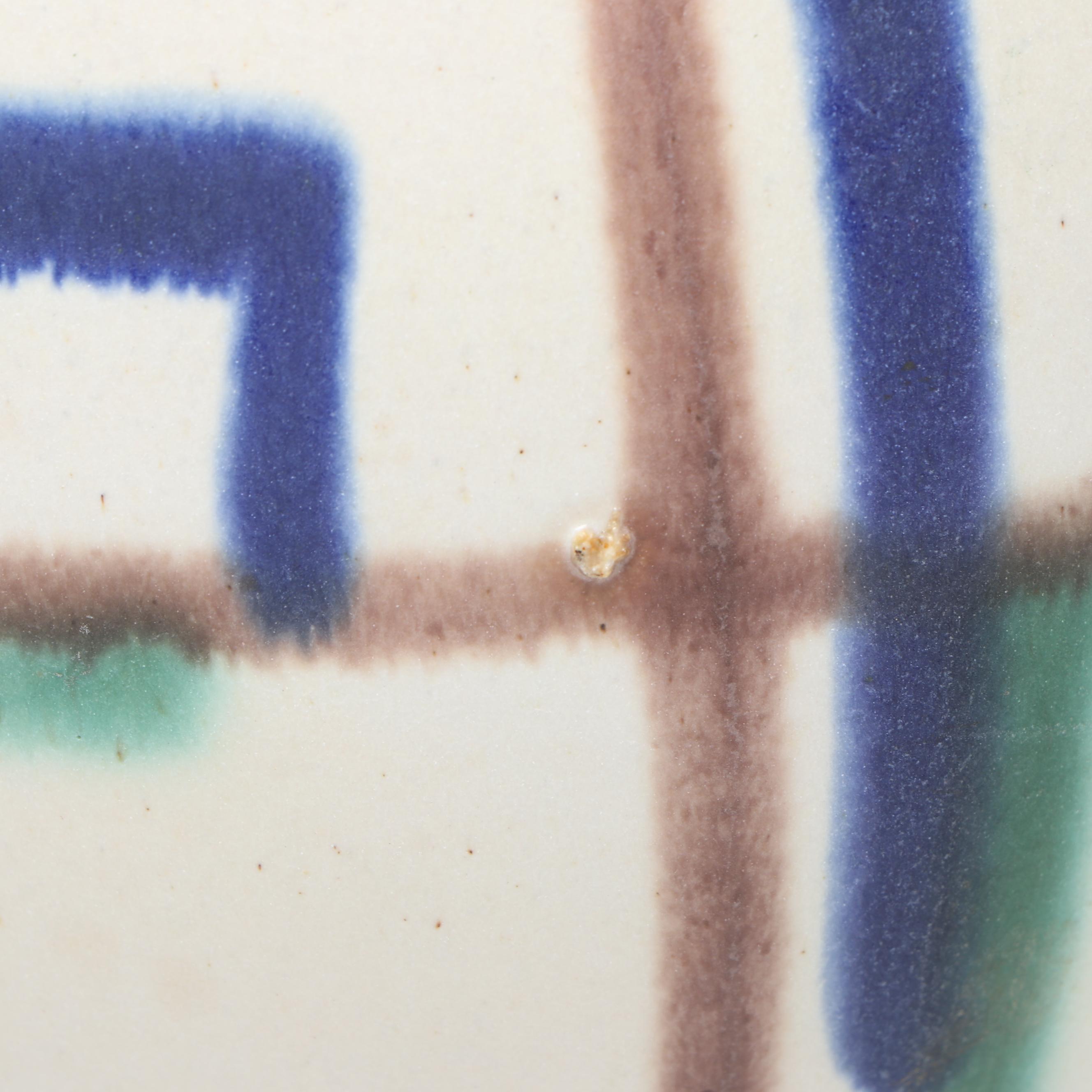 Frye Pottery Hedgehog Pomander with Other Vases