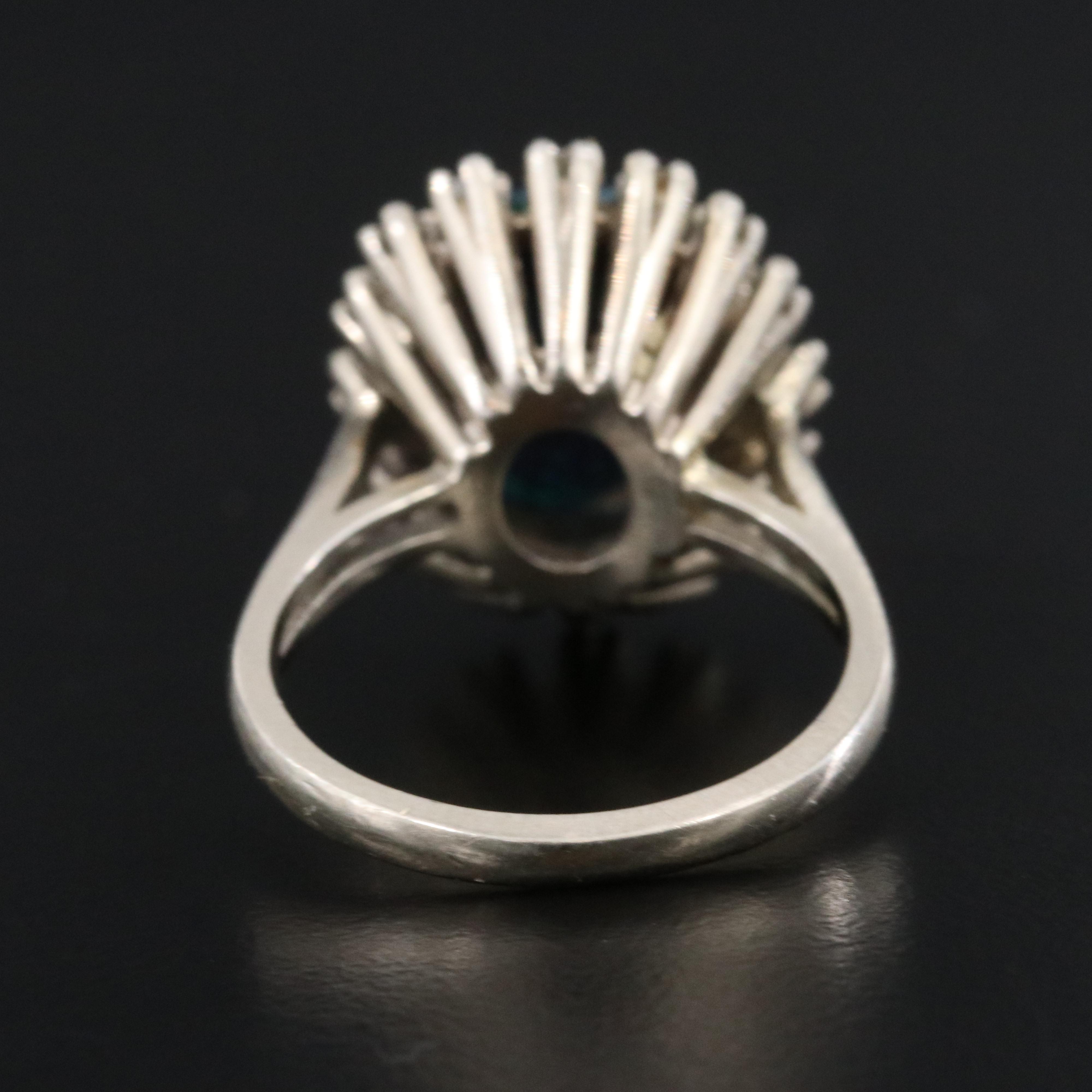 14K Opal and Diamond Ring