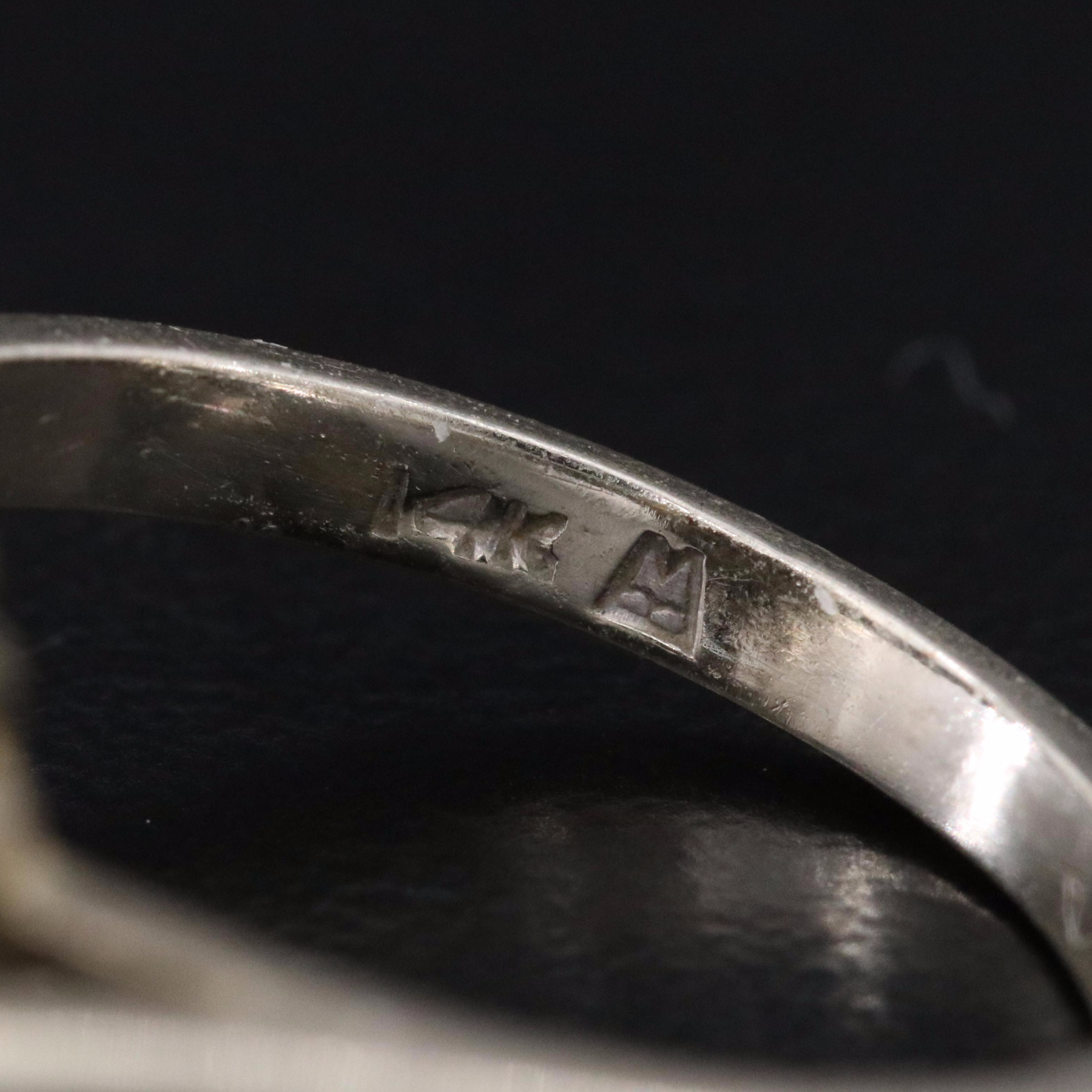 14K Opal and Diamond Ring